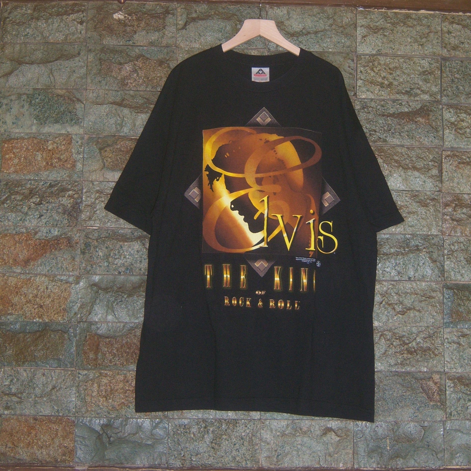 AAA × Band Tees × Vintage 2000s Elvis The Of King Rock and Roll Size US XL / EU 56 / 4 - 1 Thumbnail