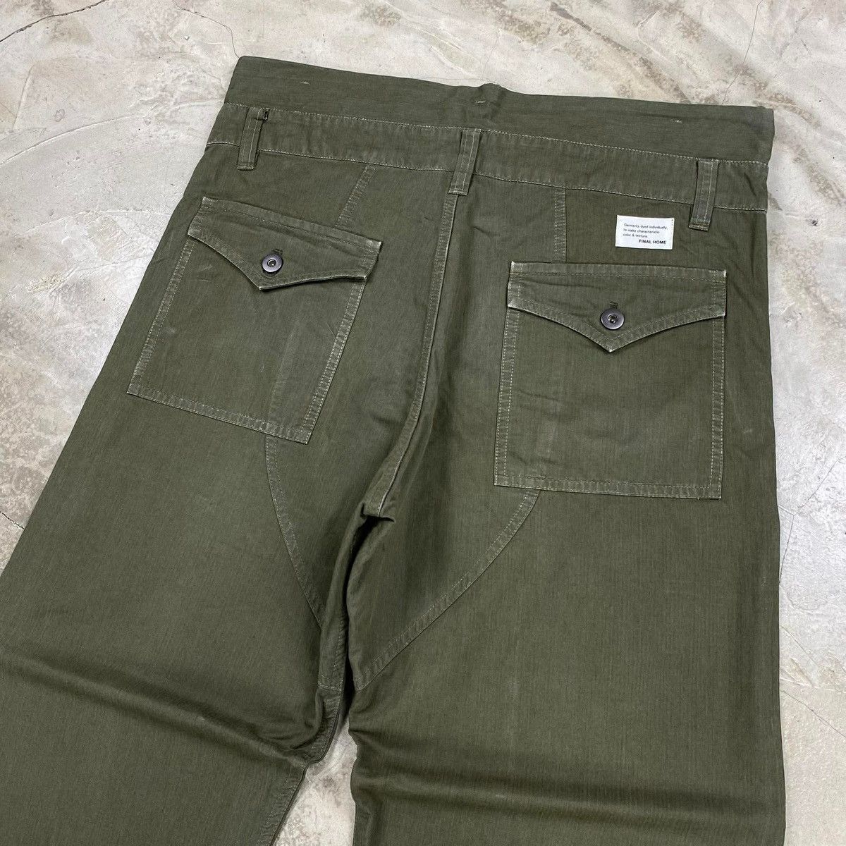 Final Home Bondage Garment Dyed Tactical Pants Size US 37 - 2 Thumbnail
