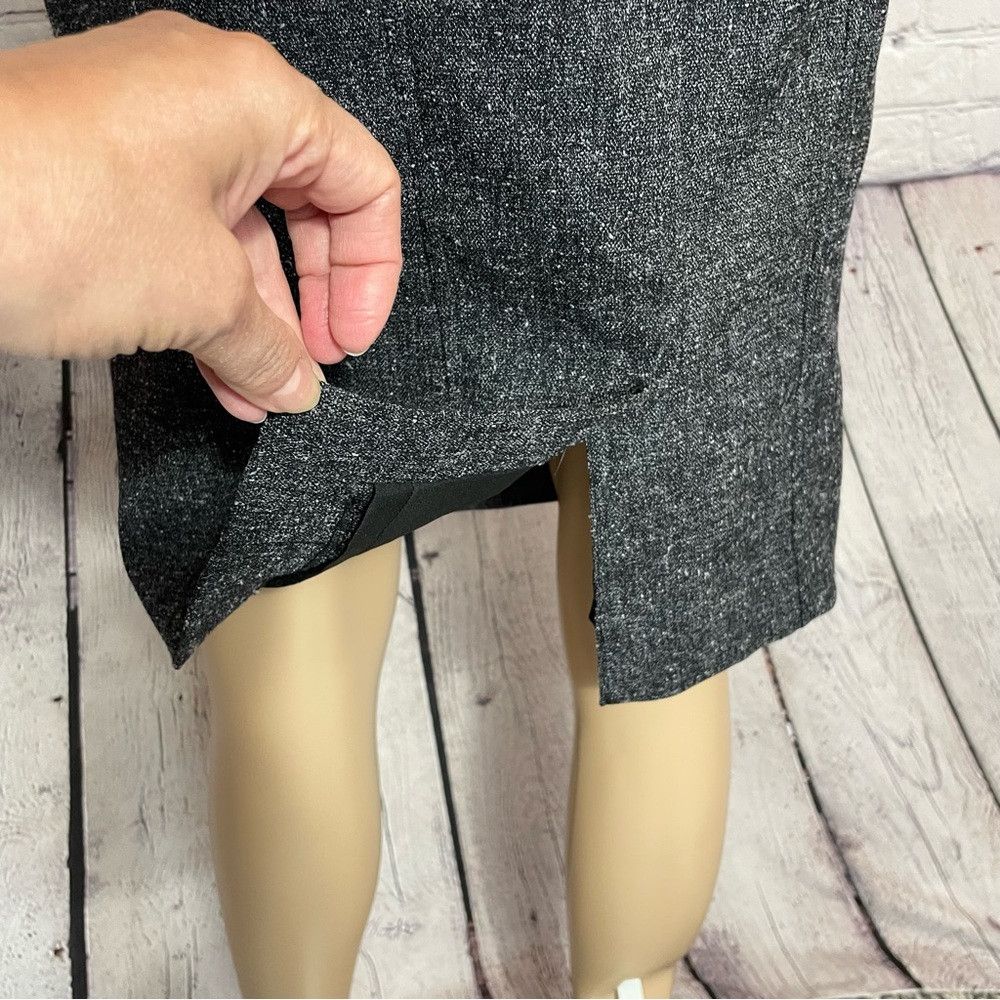 Other The Limited Grey Tweed Pencil Skirt Size 12 Size 34" / US 12 / IT 48 - 2 Thumbnail