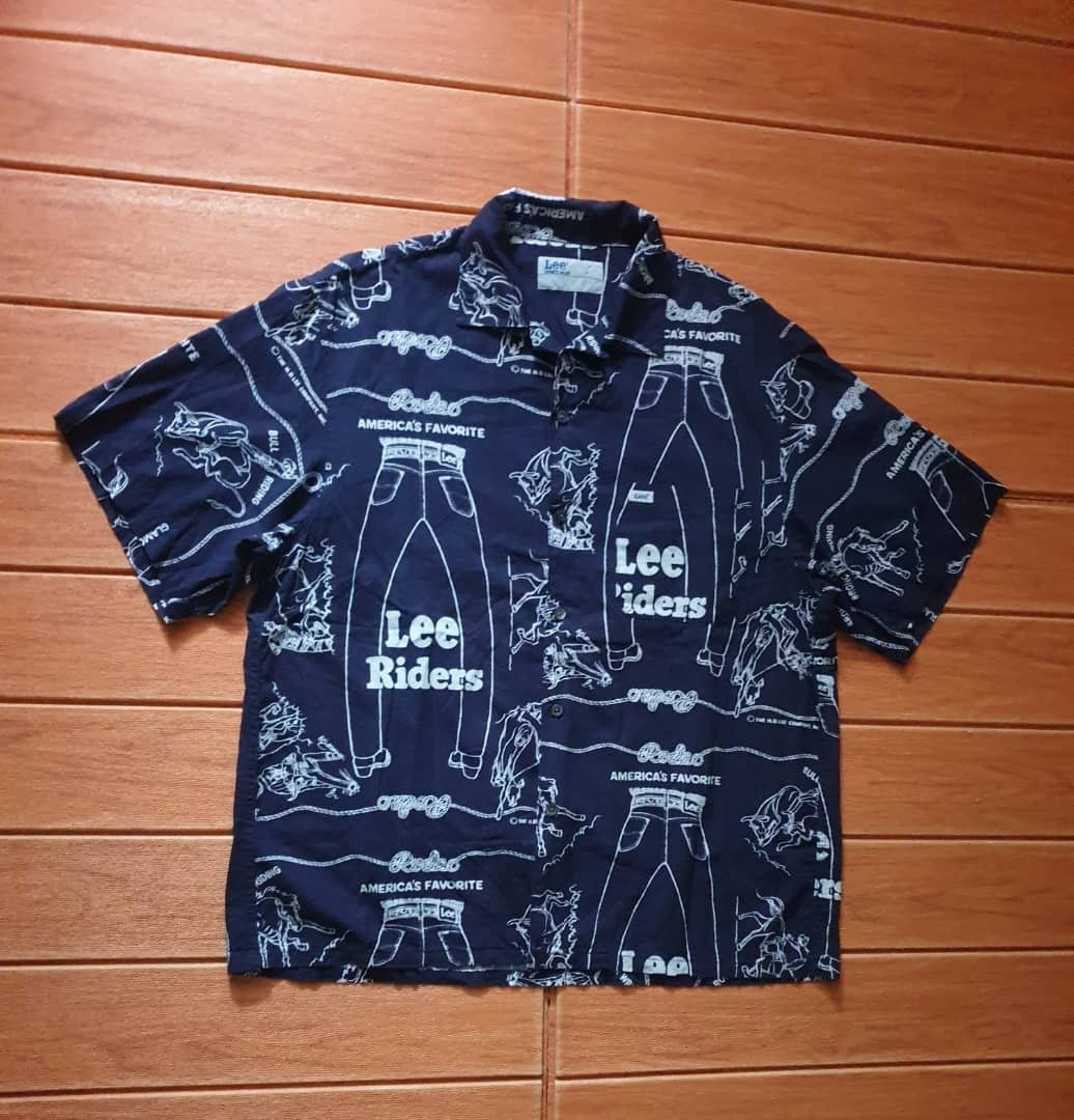 💥Lee riders American favourite retro Full print shirt