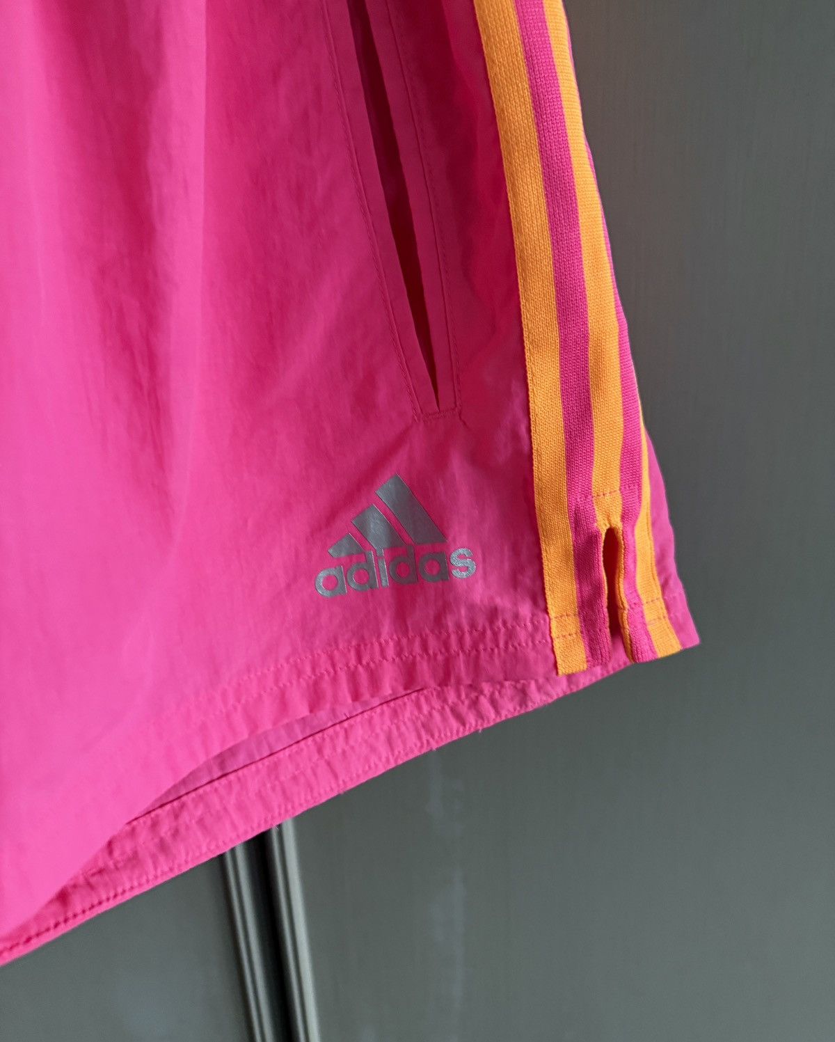Adidas × Gosha Rubchinskiy SS 2018 Hi Vis Pink Rave Shorts Rare Size US 30 / EU 46 - 5 Thumbnail