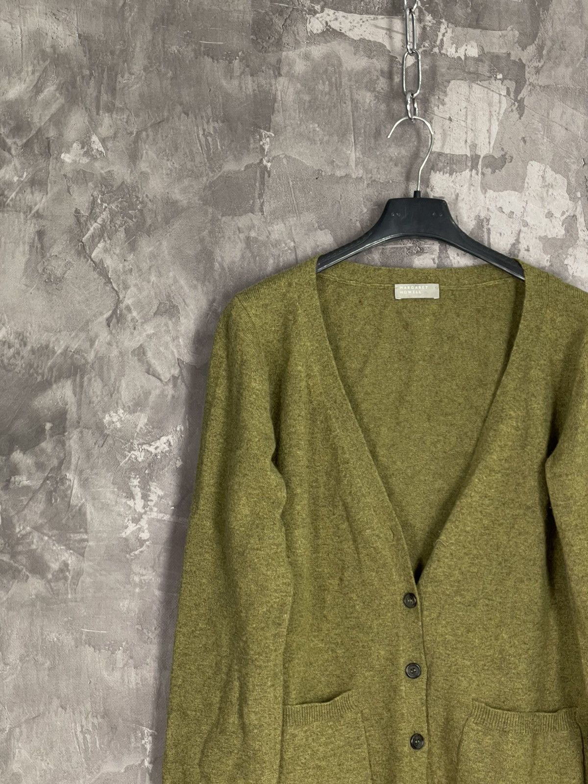 Margaret Howell × Vintage VINTAGE MARGARET HOWELL DESIGNER BUTTON SWEATER Size L / US 10 / IT 46 - 3 Thumbnail