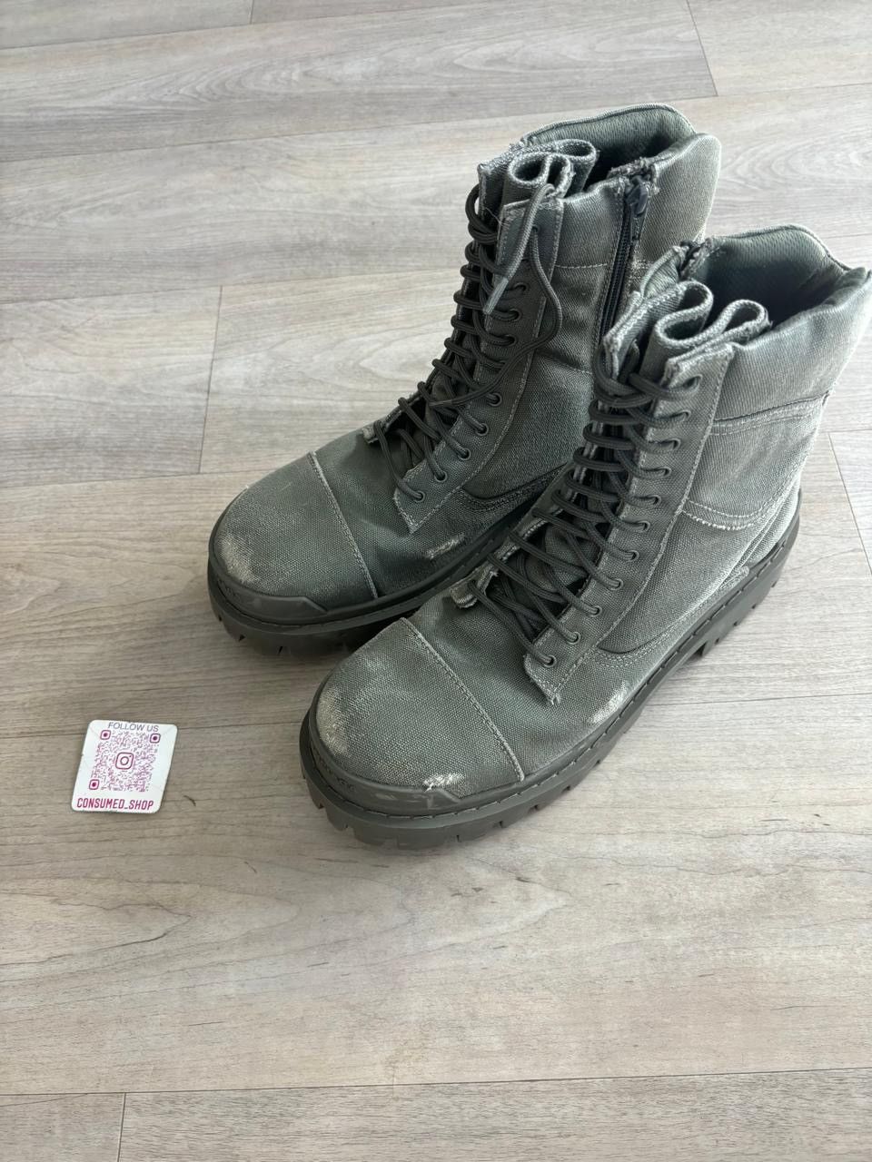 Balenciaga Balenciaga Combat Strike Boots Size US 7 / EU 40 - 2 Thumbnail