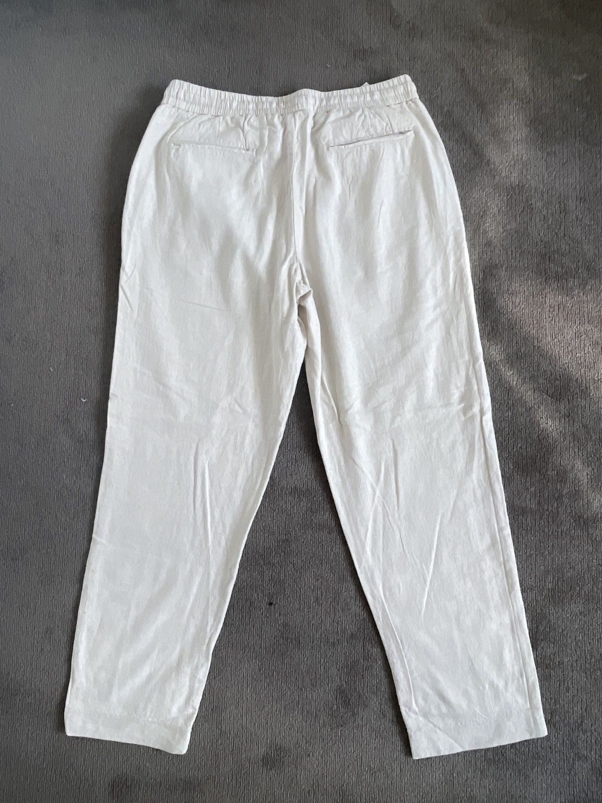 Other Alcott Sand/Beige Linen Pants Size US 34 / EU 50 - 2 Thumbnail