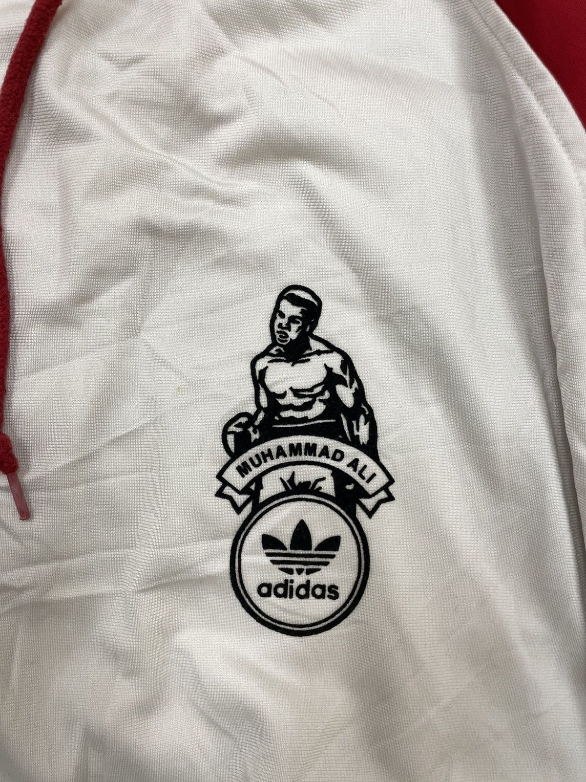Adidas × Vintage VTG Muhammad Ali Adidas Track Jacket Size US XXL / EU 58 / 5 - 3 Thumbnail