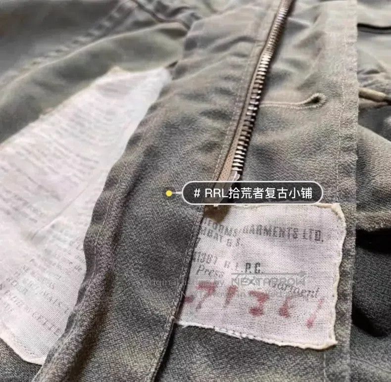 RRL Ralph Lauren RRL Ralph Lauren Premium old pepper salt M65 M51 M43 Size US S / EU 44-46 / 1 - 5 Thumbnail