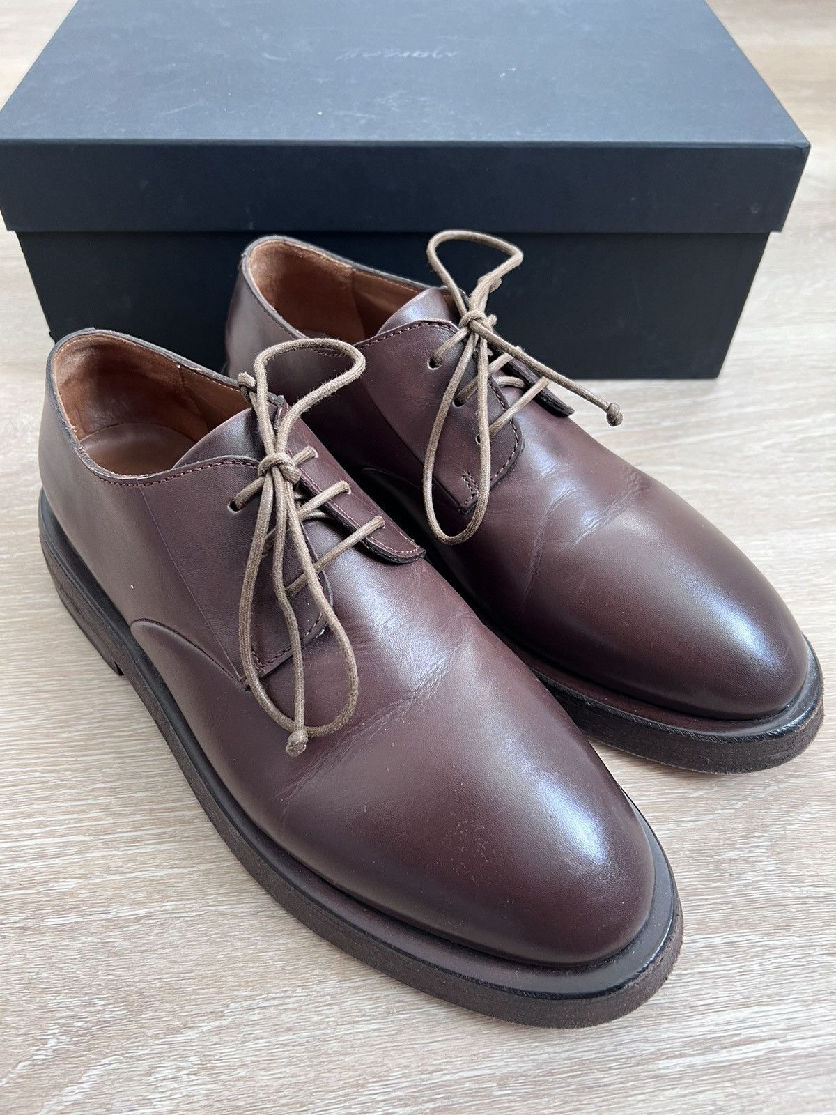 Marsell $900 Mentone derby shoe, EU42, made in Italy, worn x 3 Size US 9 / EU 42 - 3 Thumbnail