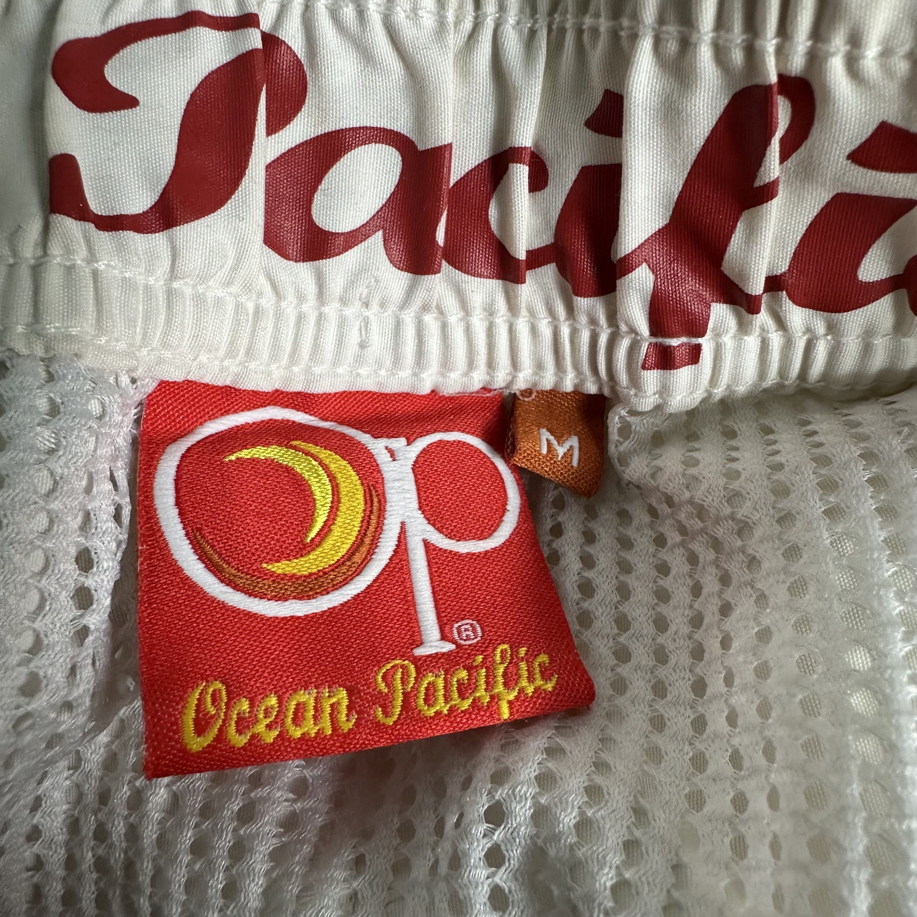 Ocean Pacific × Vintage 🔥RARE🔥Vintage Ocean Pasific OP Surf Swim Shorts Size US 34 / EU 50 - 7 Thumbnail
