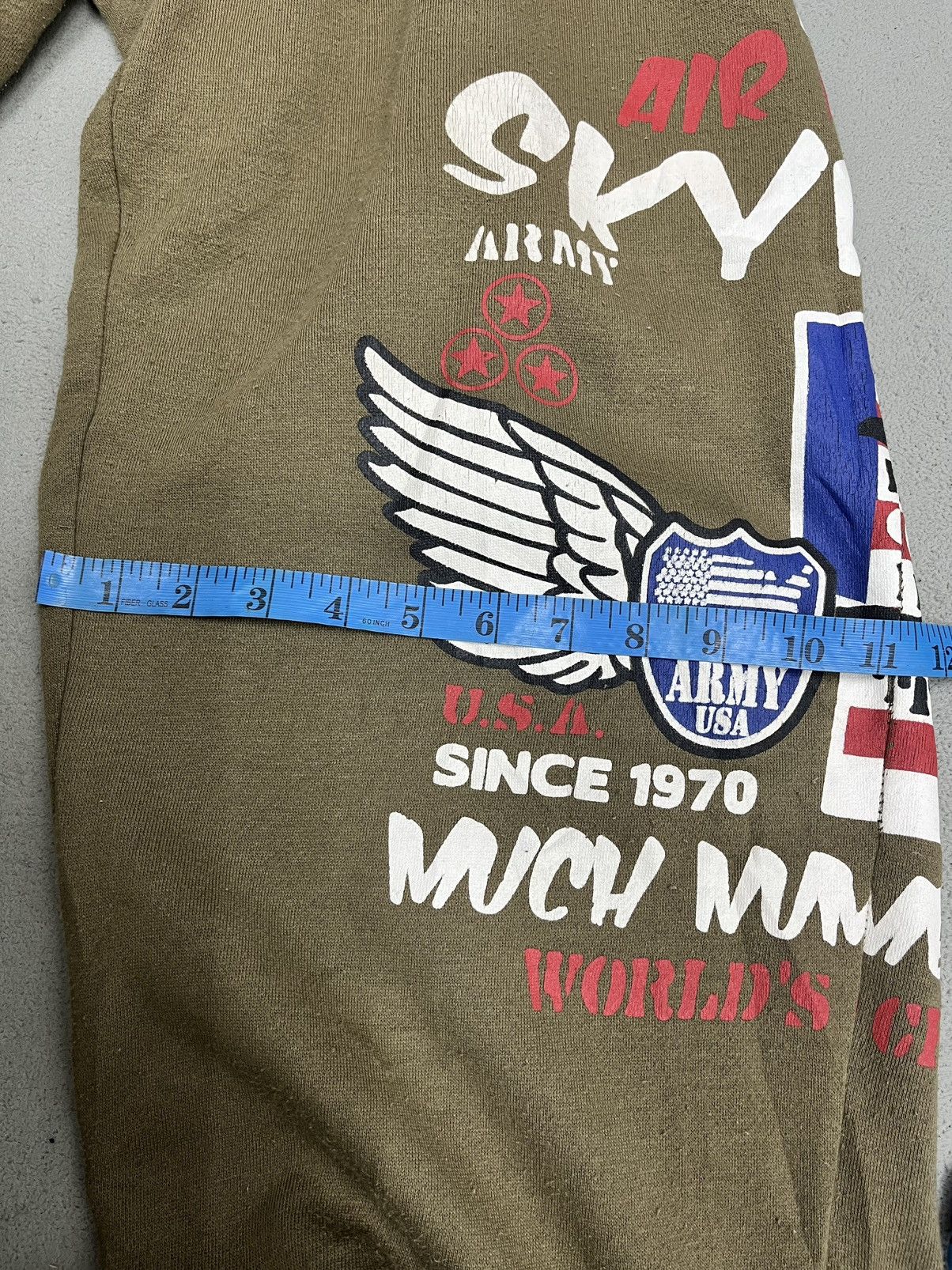 Vintage US ARMY BERLIN AIR FORCE JOGGER PANTS Size US 30 / EU 46 - 13 Thumbnail