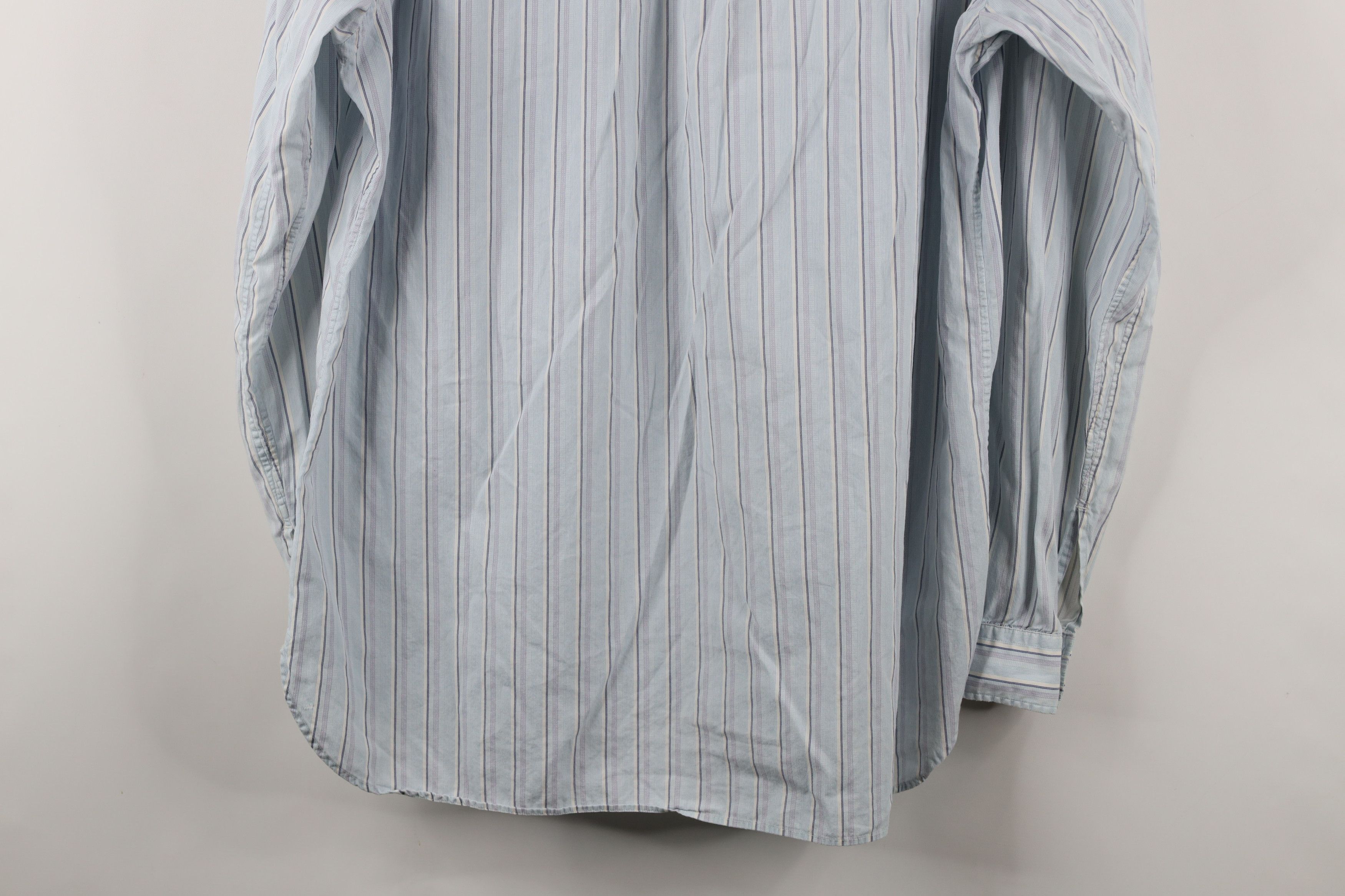 Ralph Lauren × Vintage Vintage 90s Ralph Lauren Collar Button Down Polo Shirt Size US L / EU 52-54 / 3 - 13 Thumbnail