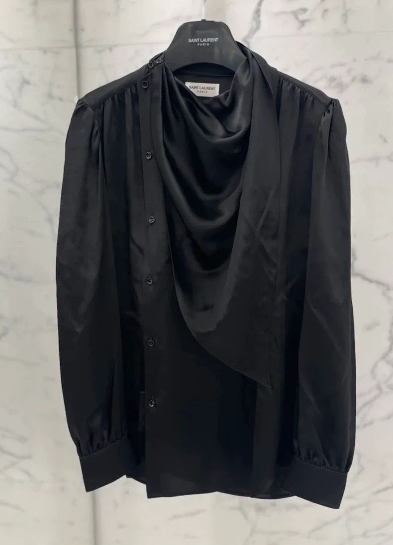 Saint Laurent Paris saint laurent Paris Silk shirt Size US XXS / EU 40 - 7 Thumbnail