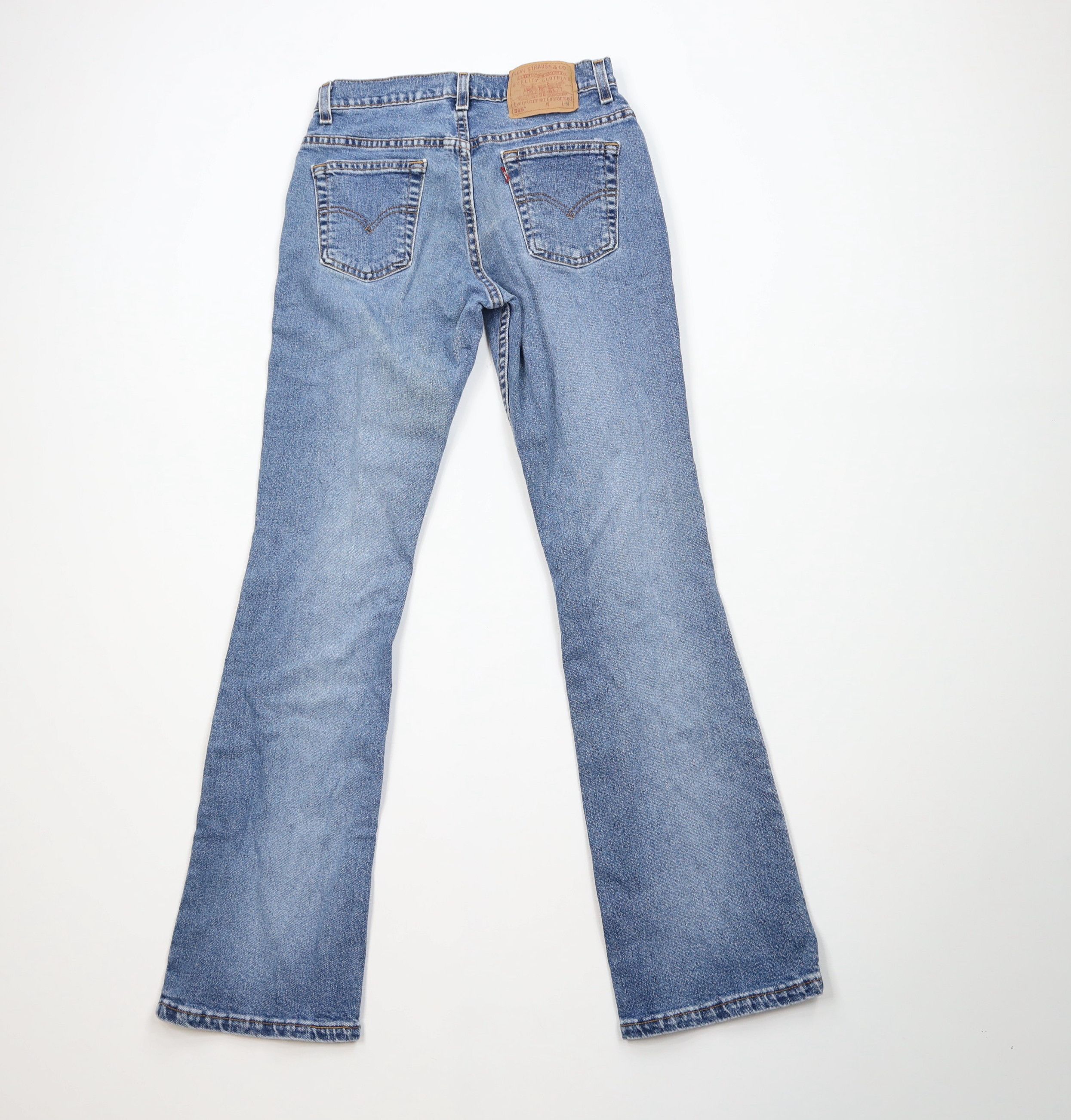 Levi's Vintage Y2K 2001 Levis 515 Lower Rise Boot Cut Jeans USA Size 28" / US 6 / IT 42 - 11 Thumbnail