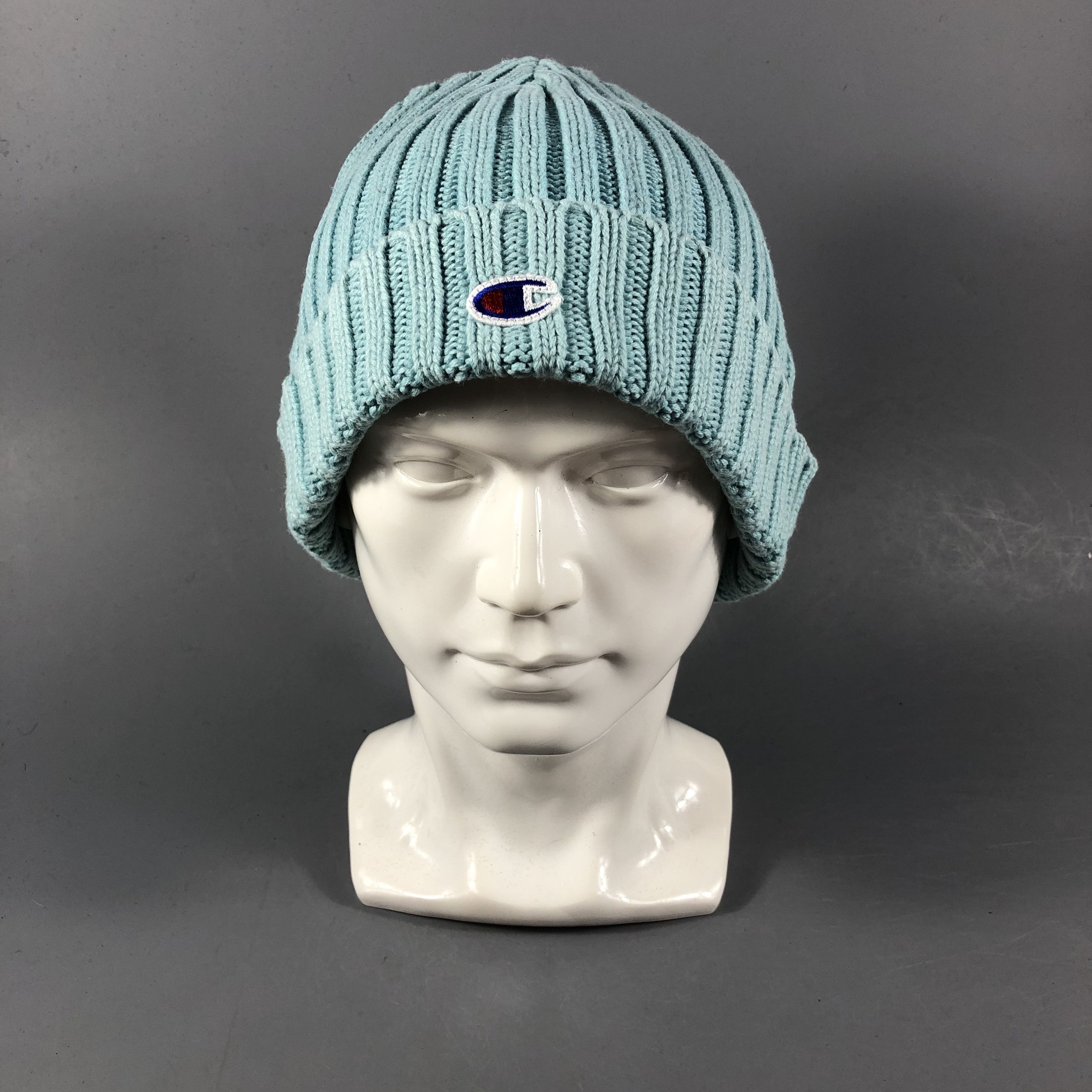 image of Champion Pleated Cotton Beanie Snowcap Snow Hat B912, Men's