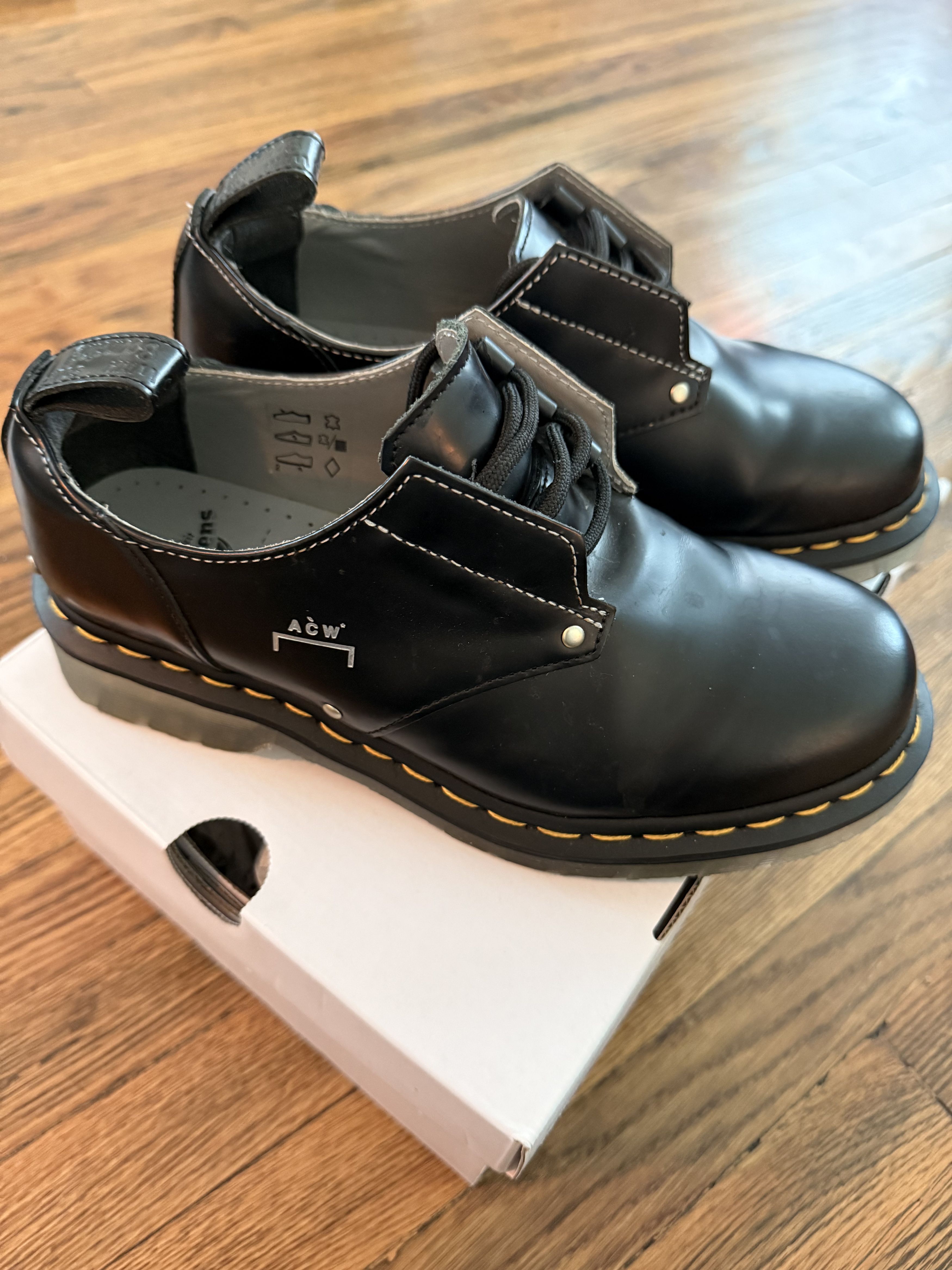 A-COLD-WALL* × Dr. Martens ACW* X DR. MARTENS 1461 WORK SHOE Size US 7 / IT 37 - 4 Thumbnail