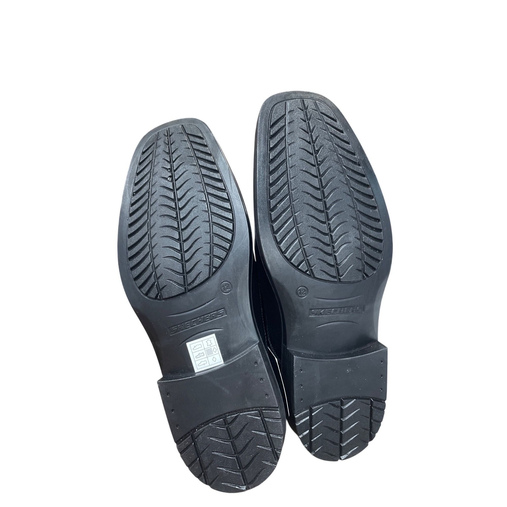 SKECHERS Skechers Classic fit Mens Black Leather Slip Loafers Sz 12 S Size US 12 / EU 45 - 5 Thumbnail