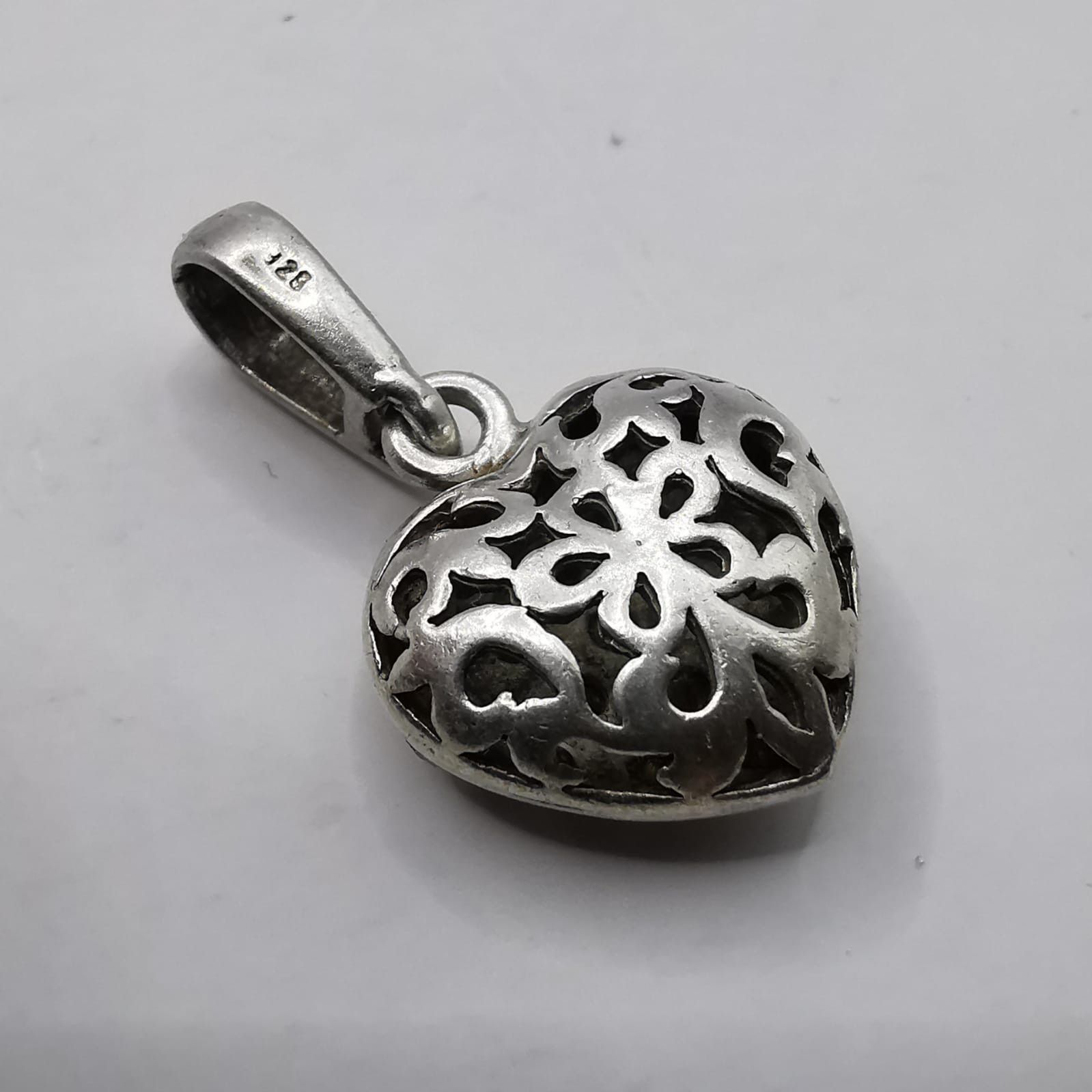 Sterling Silver Vintage Pendant 925 Sterling Silver Jewelry,Zircon 2,71g Size ONE SIZE - 5 Thumbnail