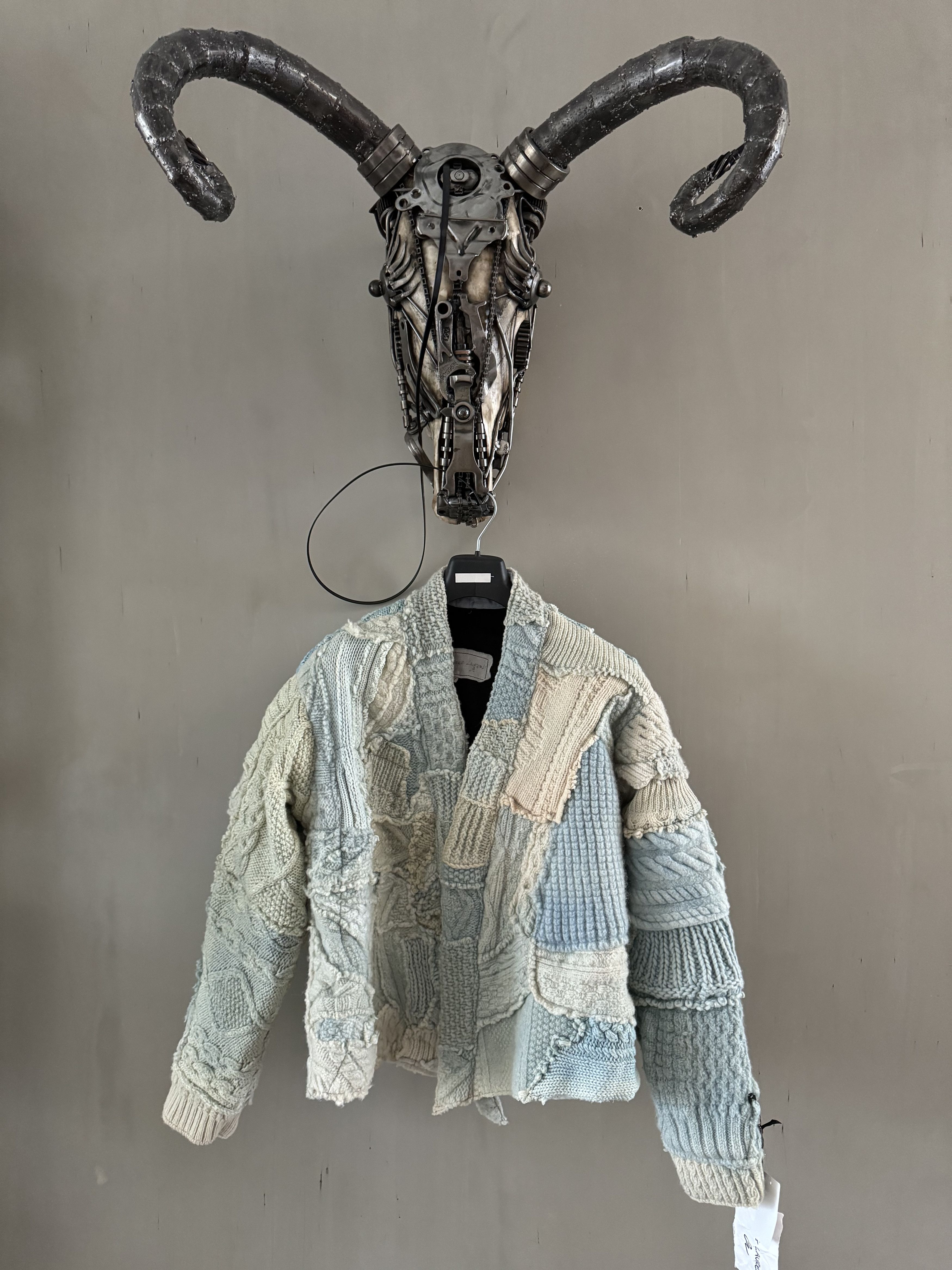 Greg Lauren HEAVY ICE FISHERMAN CROPPED GLI VEST Size 54R - 3 Thumbnail