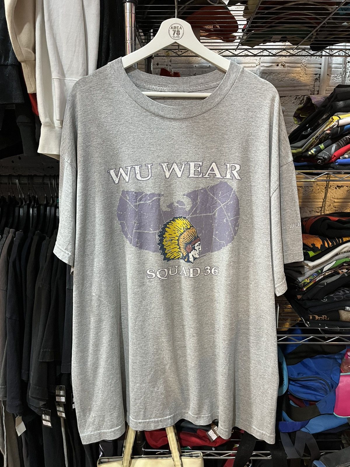 Wu Wear Squad 36 Wu-Tang Hip Hop Band Tee