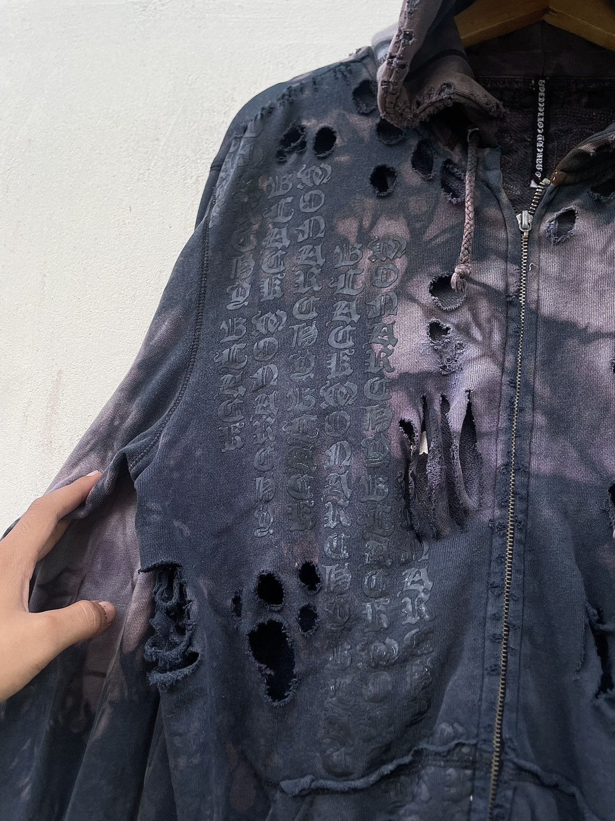 Seditionaries Crazy Distressed Monarchy Hoodie Grunge Seditionaries Size US M / EU 48-50 / 2 - 5 Thumbnail