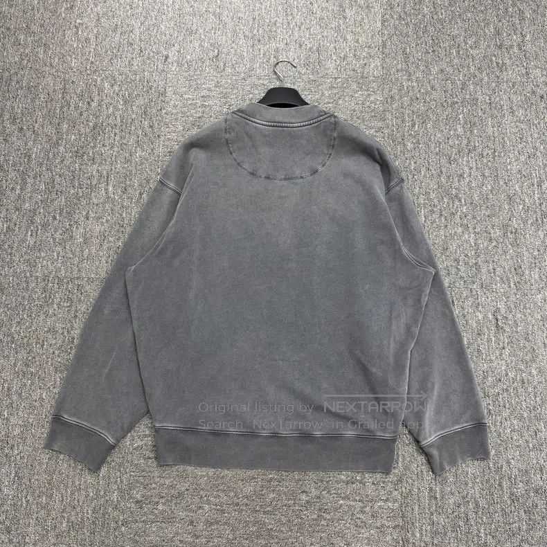Acne Studios Acne Studios Embroidered letter water-washed worn-out swea Size US XXS / EU 40 - 7 Thumbnail