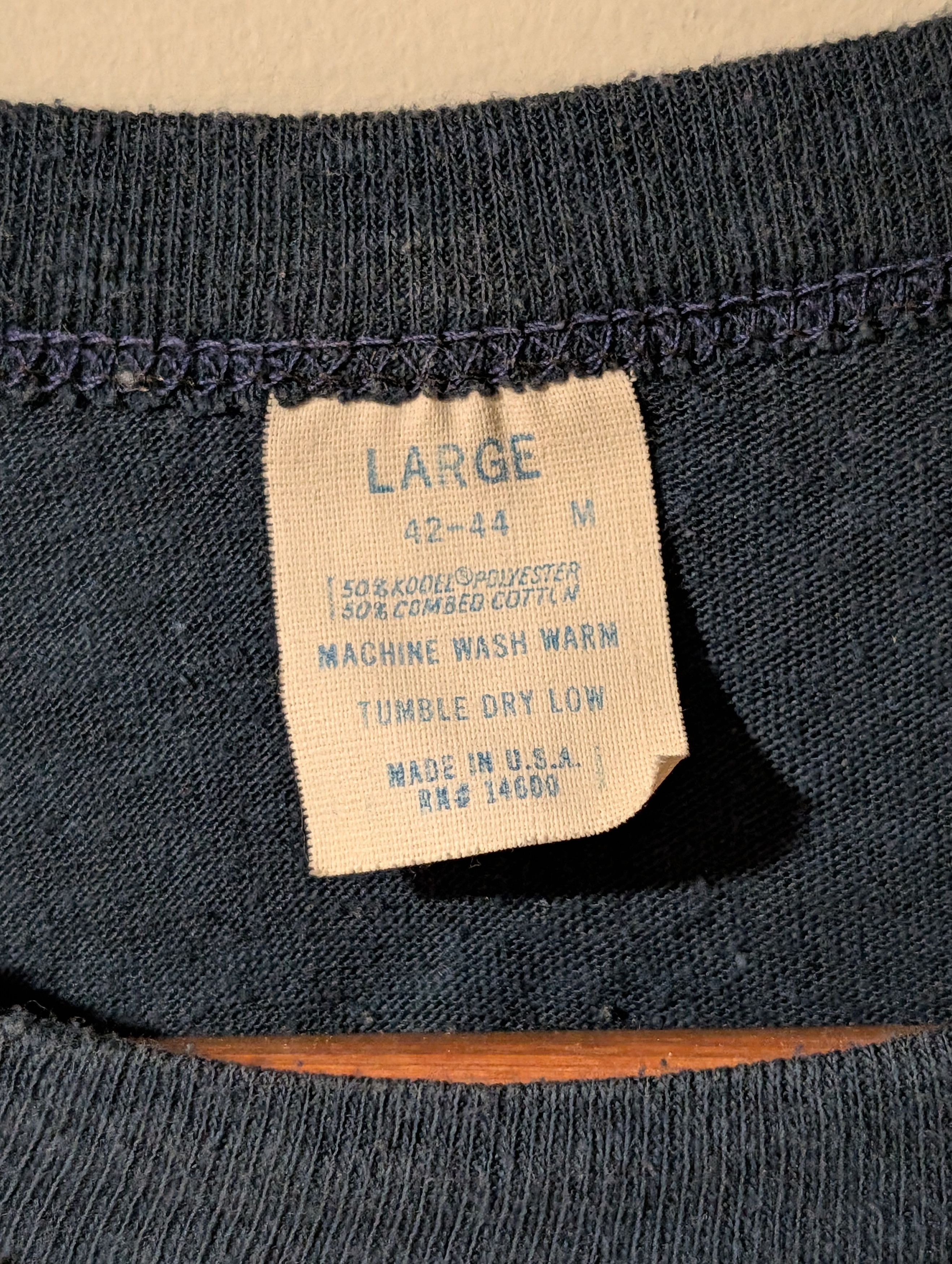 Hanes Vintage 1979 Star Trek The Motion Picture Movie T-Shirt Size US L / EU 52-54 / 3 - 3 Thumbnail