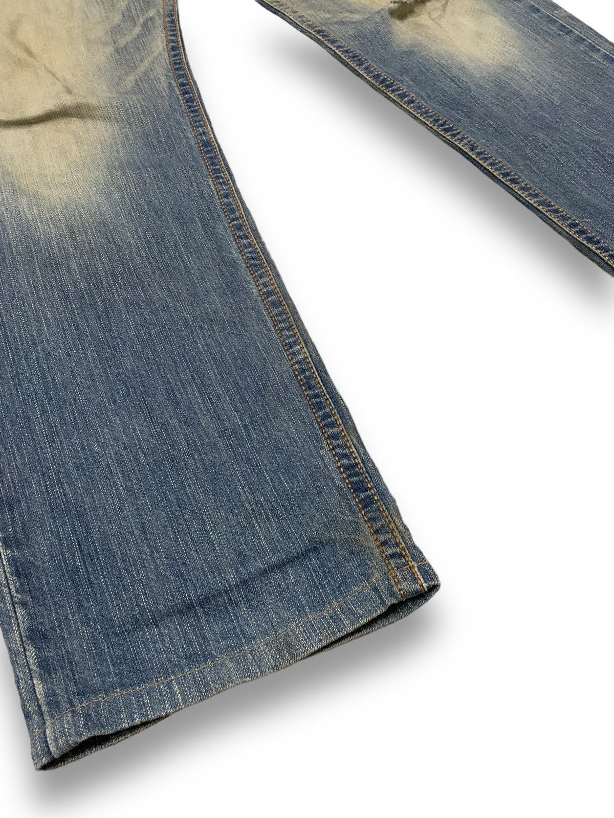 Edwin Vintage Edwin XV Mud Wash Distressed Grunge Jeans Size US 31 - 10 Thumbnail