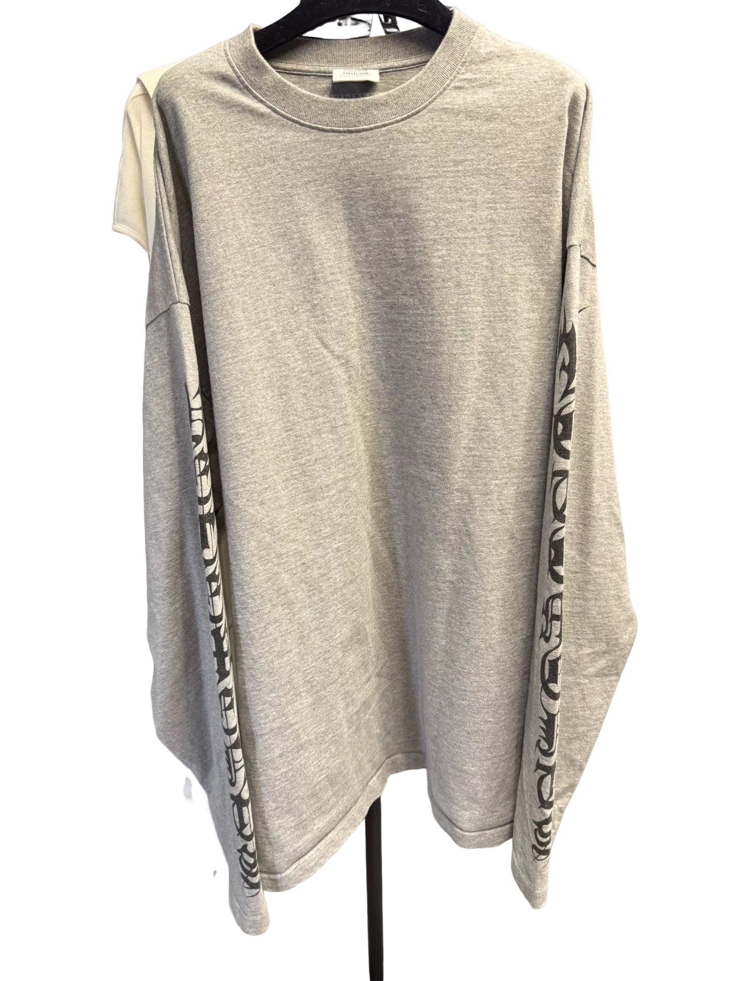 Vetements VETEMENTS Logo Sleeve Long Sleeve T-Shirt Size S Size US S / EU 44-46 / 1 - 1 Thumbnail