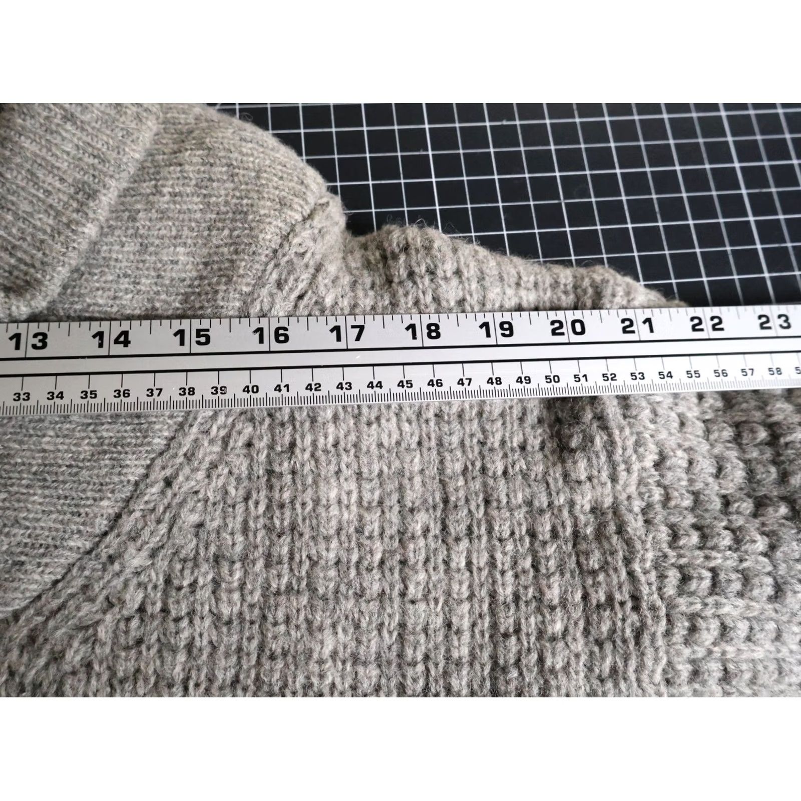 Eddie Bauer Eddie Bauer Wool Sweater Men's Medium Gray Shawl Collar Oversized Knit Pullover Size US M / EU 48-50 / 2 - 7 Thumbnail