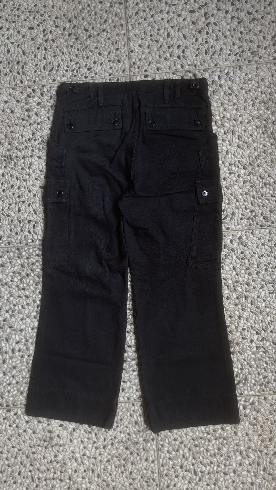 Comme des Garcons Comme des Garçons Tricot Black Multi-Pocket CargoPants Size US 28 / EU 44 - 3 Thumbnail