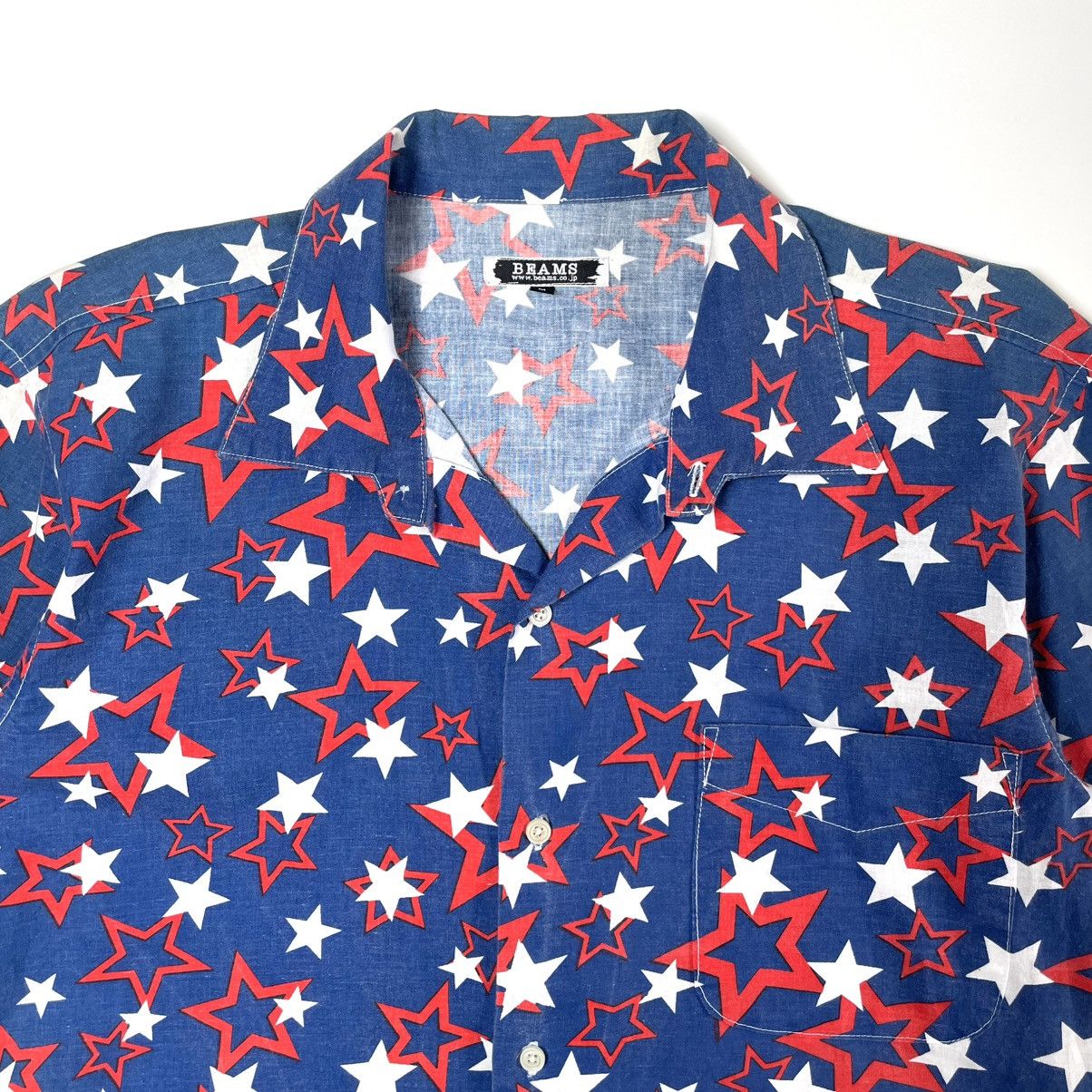 Beams Japan Beams Stars Pattern Shirt Size US M / EU 48-50 / 2 - 2 Thumbnail