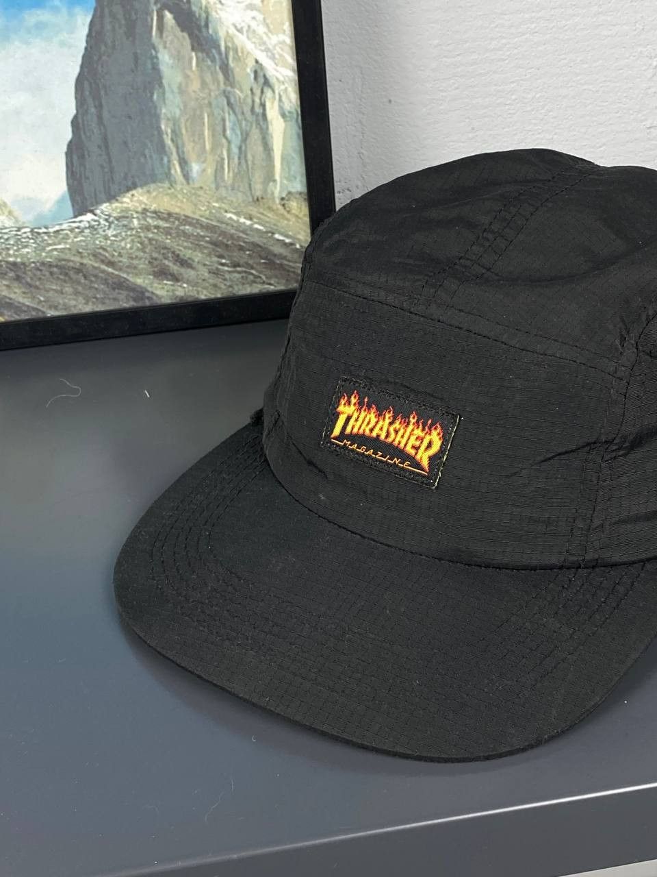 Thrasher Vintage Y2K Thrasher SKATEBOARDS Nylon 5 Panel Hat Size ONE SIZE - 2 Thumbnail