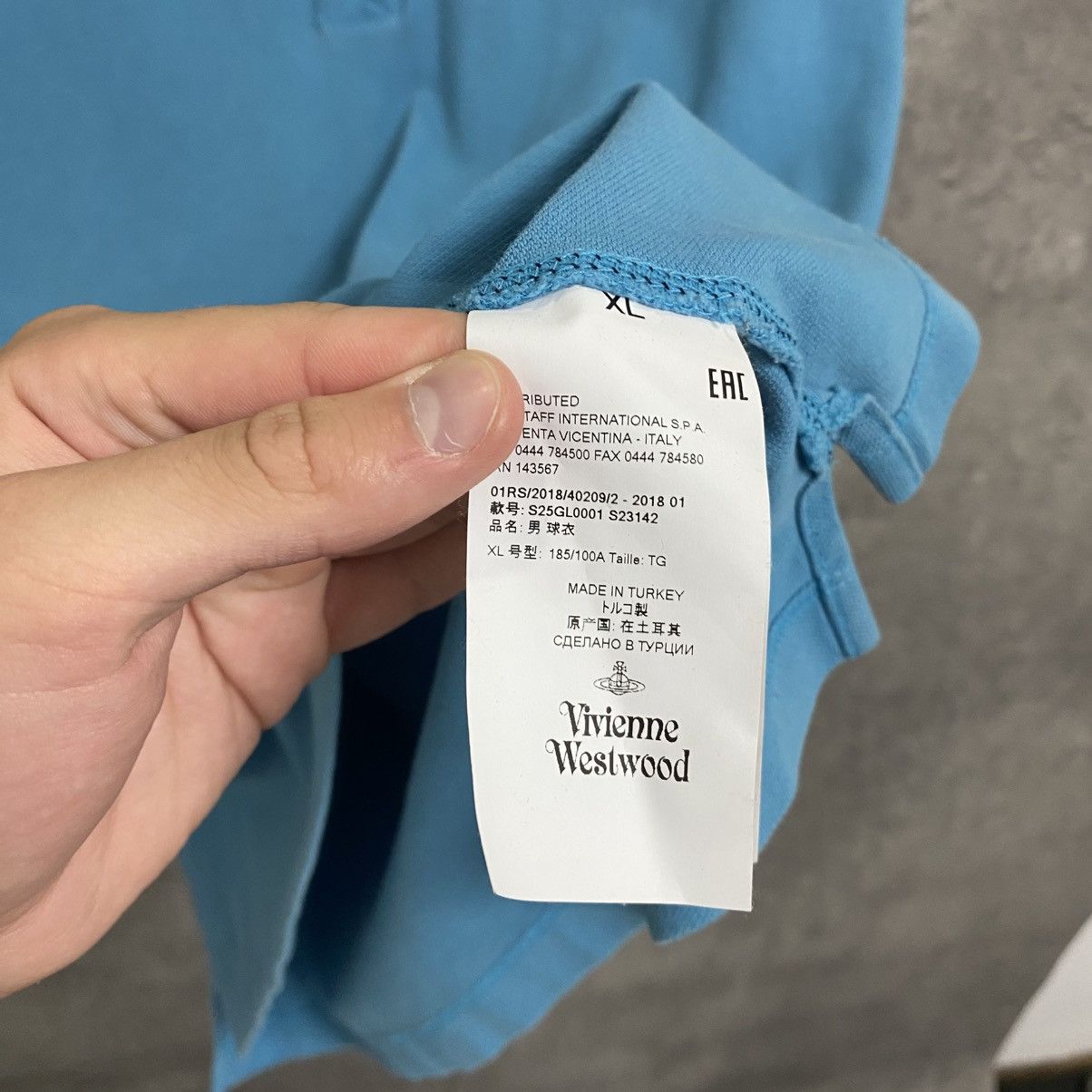 Vivienne Westwood Vivienne Westwood Polo T-Shirt Rare Retro Hype Y2K Size US XL / EU 56 / 4 - 8 Thumbnail