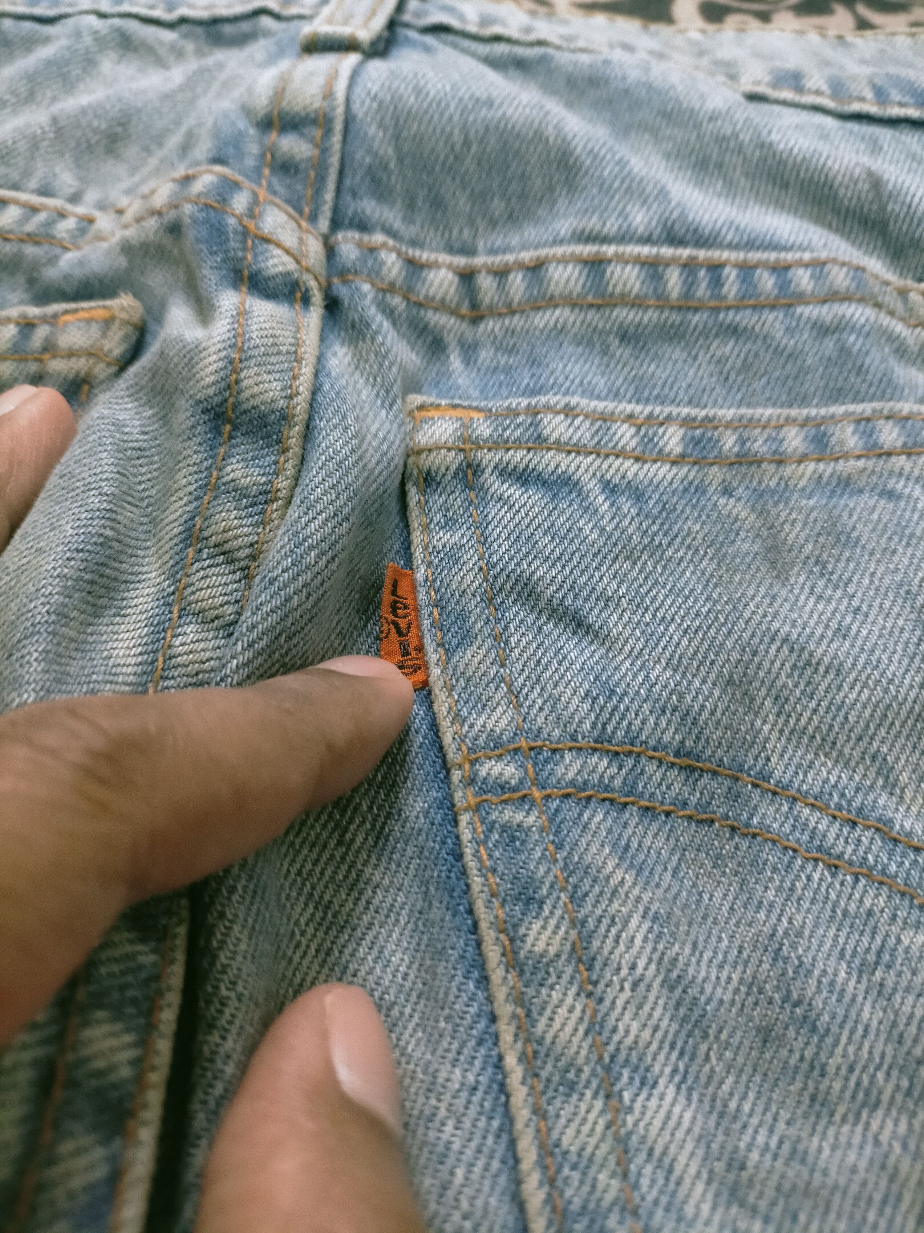 Levi's × Levi's Vintage Clothing 🔥90s Vintage Levi’s 646 Jeans Orange Tab Bootcut Flared Size US 27 - 6 Thumbnail