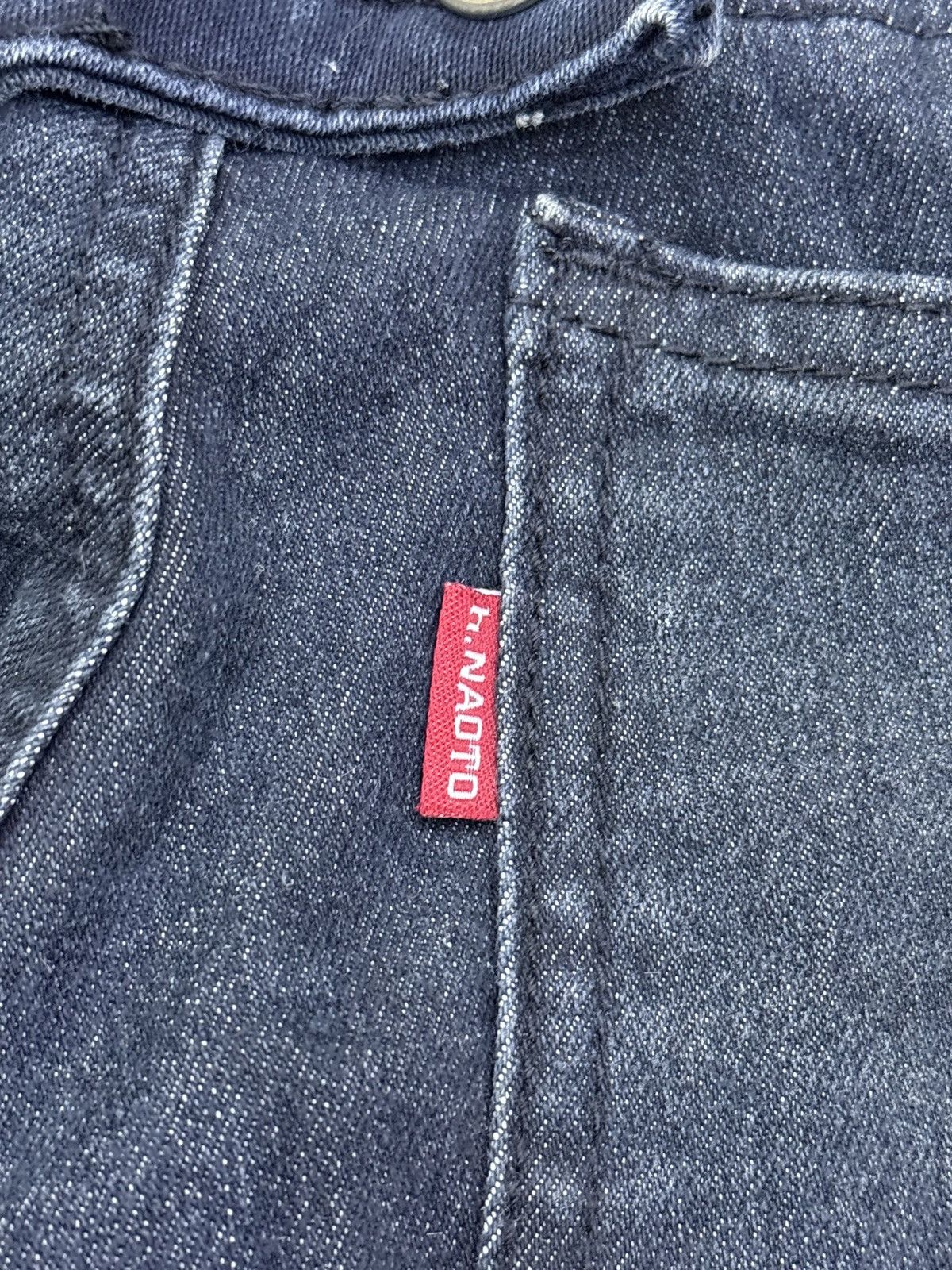 If Six Was Nine H.anarchy H.naoto Punk style denim pants Size US 27 - 7 Thumbnail
