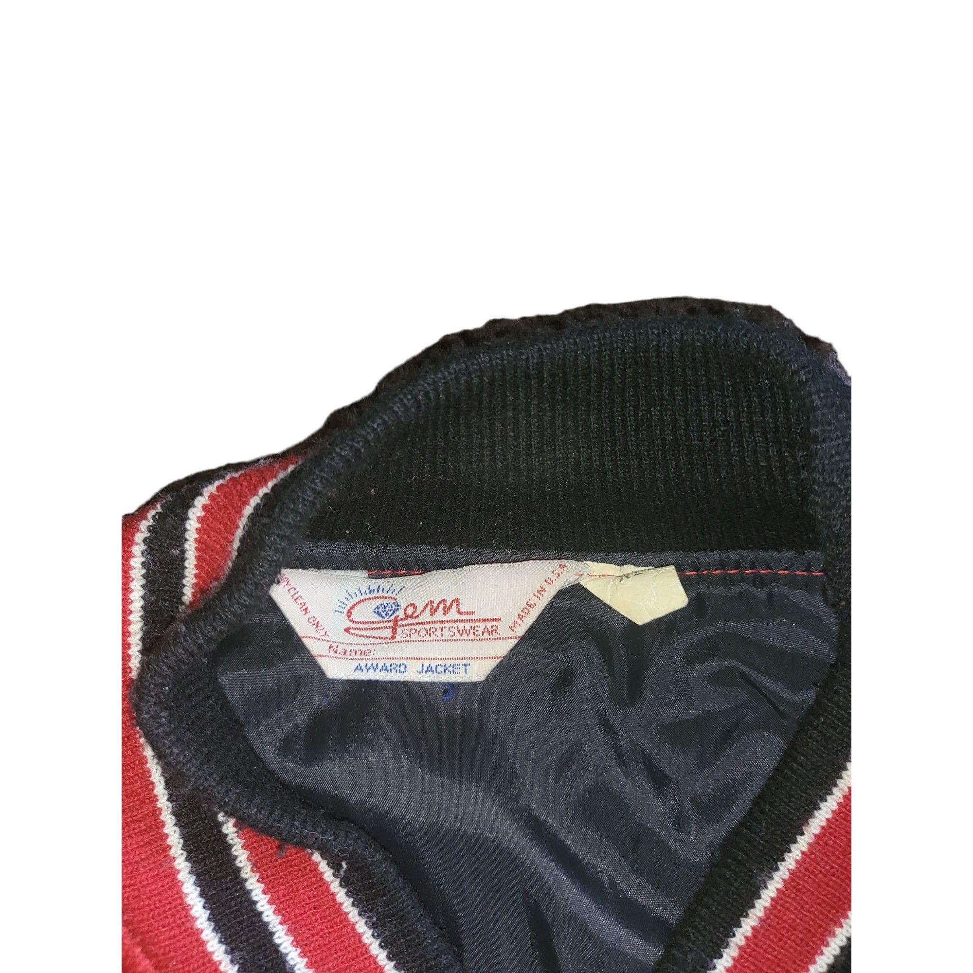 Vintage Vintage Gem Sportswear Varsity Jacket Women Sz XL Made In US Size XL / US 12-14 / IT 48-50 - 6 Thumbnail