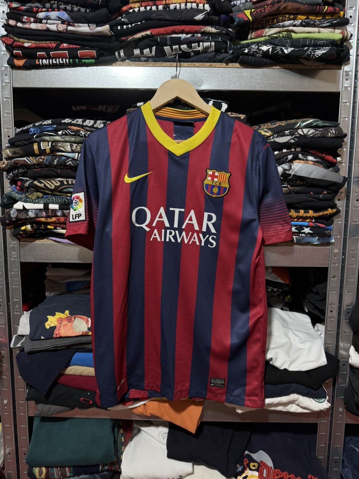 Nike Nike FC Barcelona 2013 2014 Home Football Soccer Jersey Size US M / EU 48-50 / 2 - 1 Thumbnail