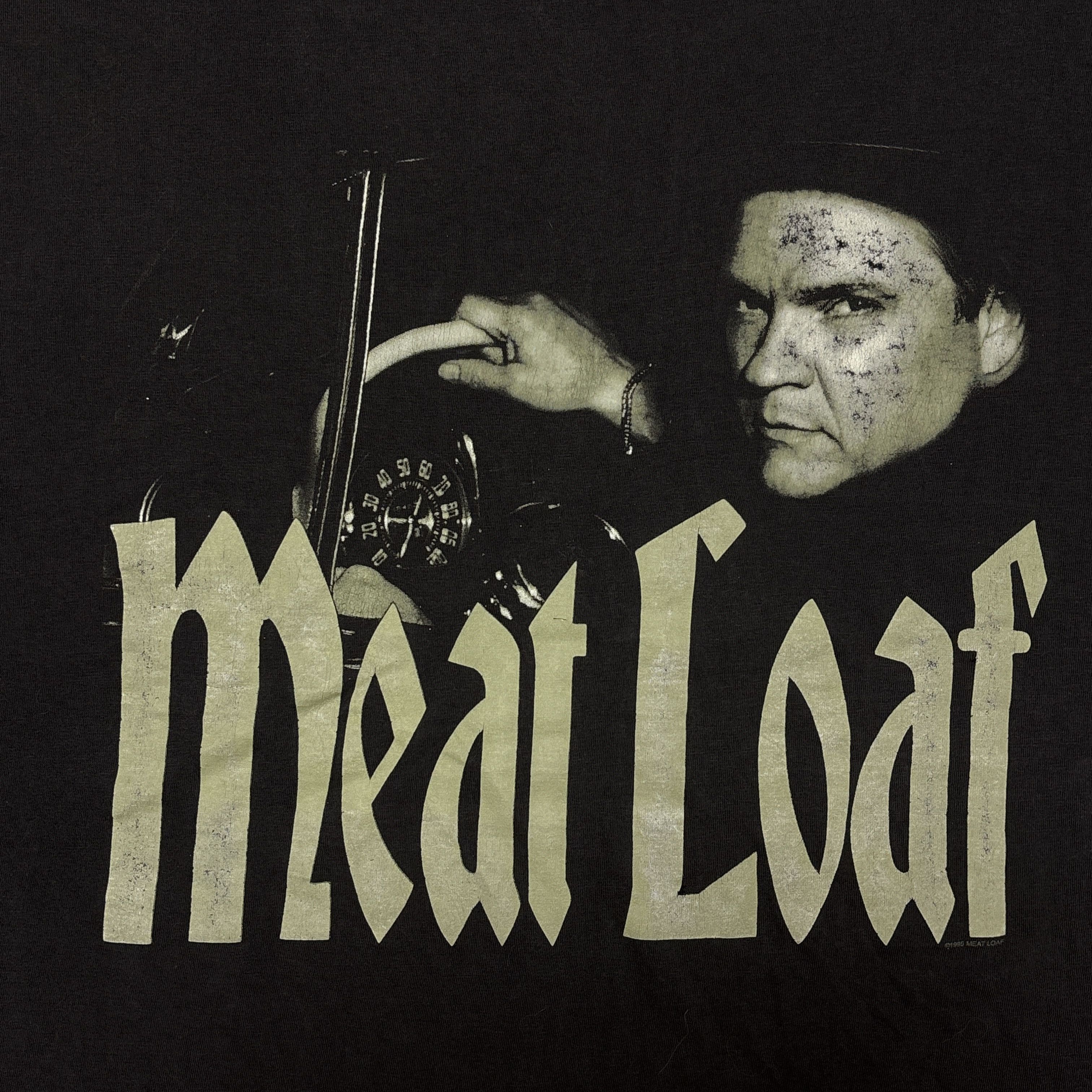 Band Tees Vintage Meat Loaf Shirt 90s Tour Rock Band Tee Size US L / EU 52-54 / 3 - 4 Thumbnail