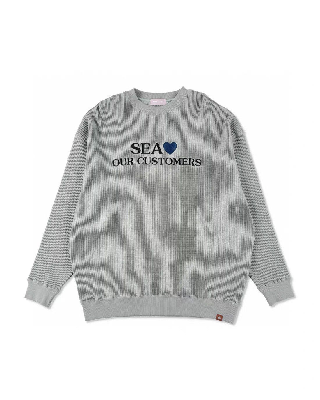 Supreme WIND AND SEA Waffle Crew Neck Shirt Ｑ22 Size US M / EU 48-50 / 2 - 2 Thumbnail