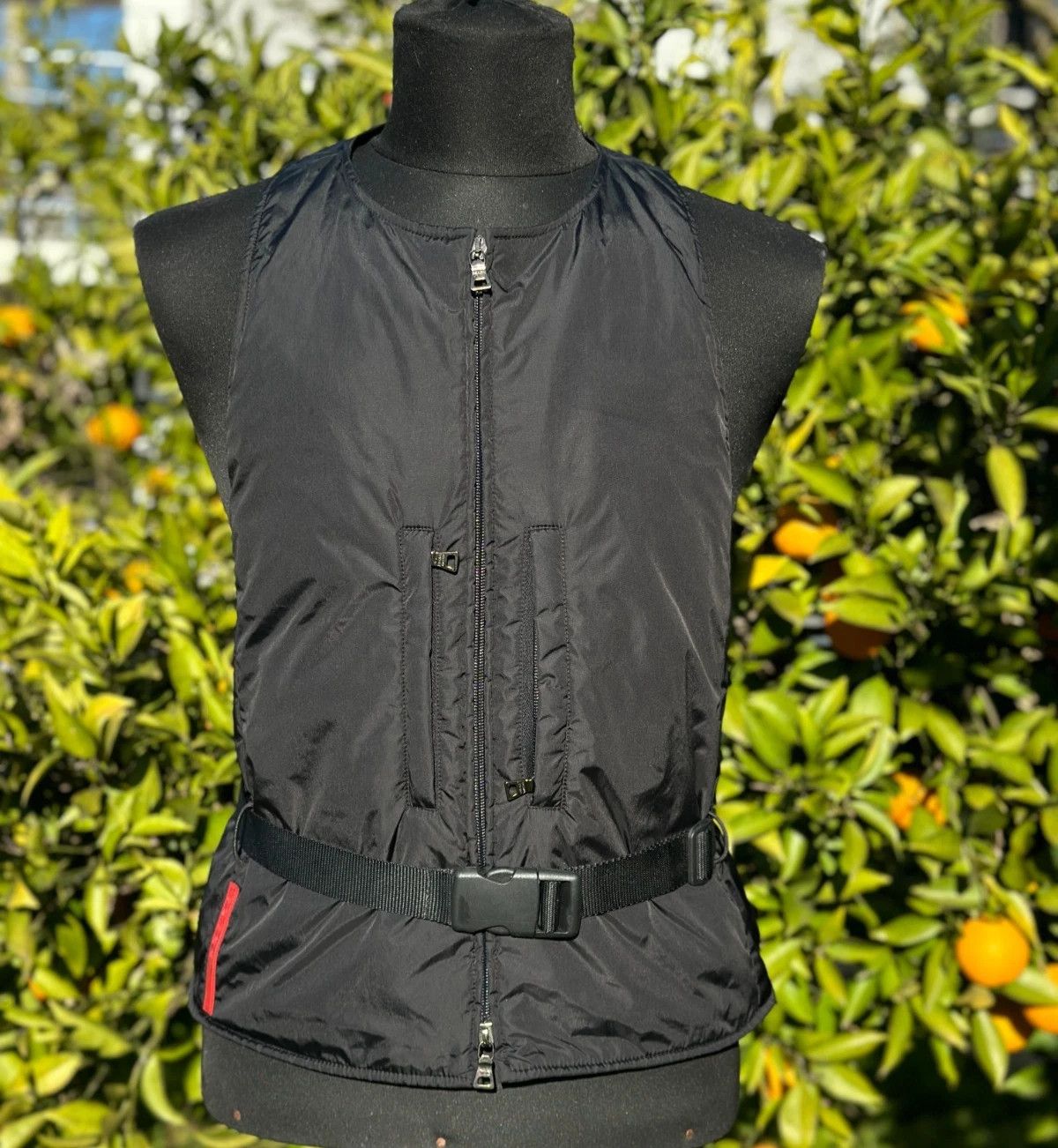 Prada Rare Prada Women Technical Belted Vest Gilet Size 42 IT Size M / US 6-8 / IT 42-44 - 18 Thumbnail