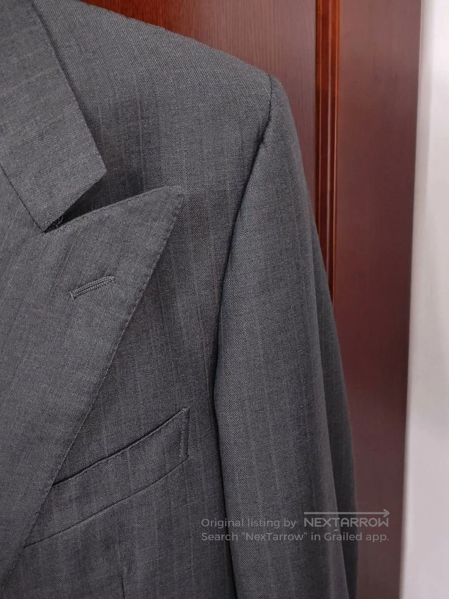 Ermenegildo Zegna Zegna Wool Double-Breasted Suit Jacket. Size US M / EU 48-50 / 2 - 2 Thumbnail