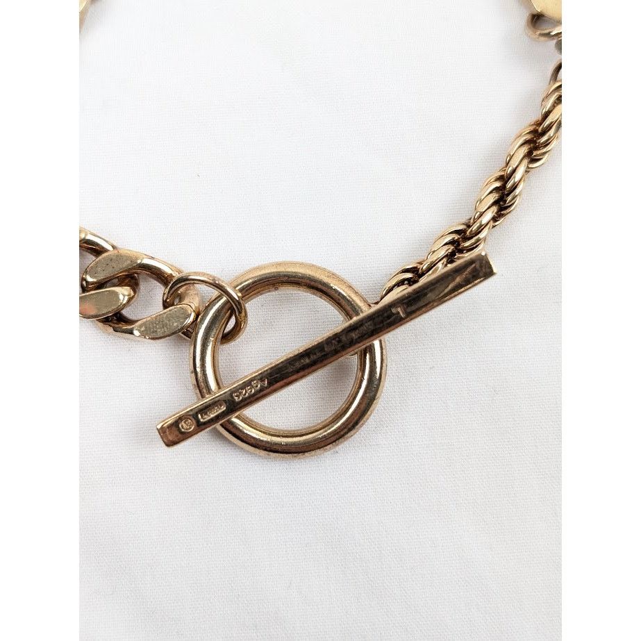 Bottega Veneta o1rshd1 Size:L/ Gold Sterling Silver Bracelet in Yellow Gold Size ONE SIZE - 7 Thumbnail