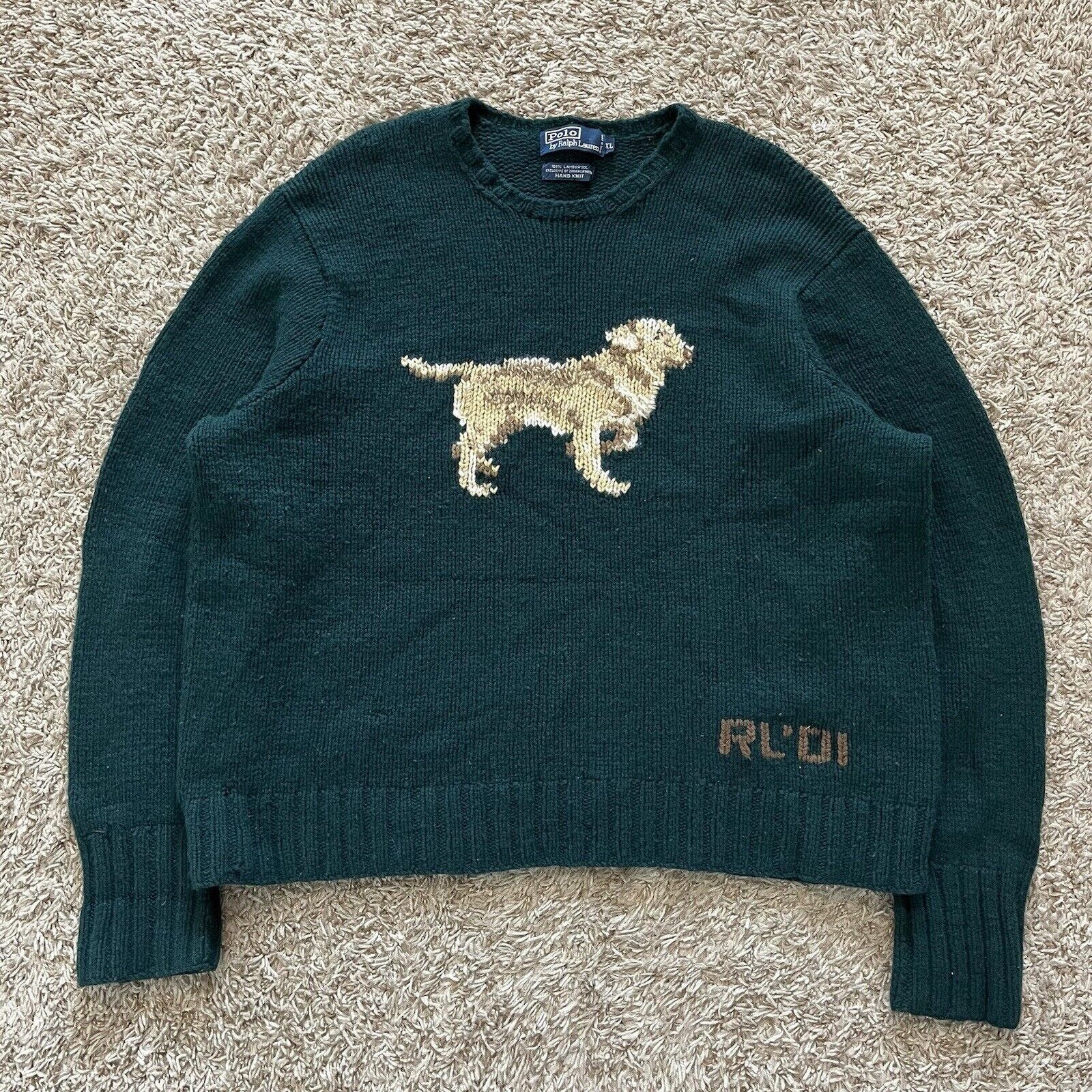 Ralph Lauren Dog Sweater Knit | Grailed