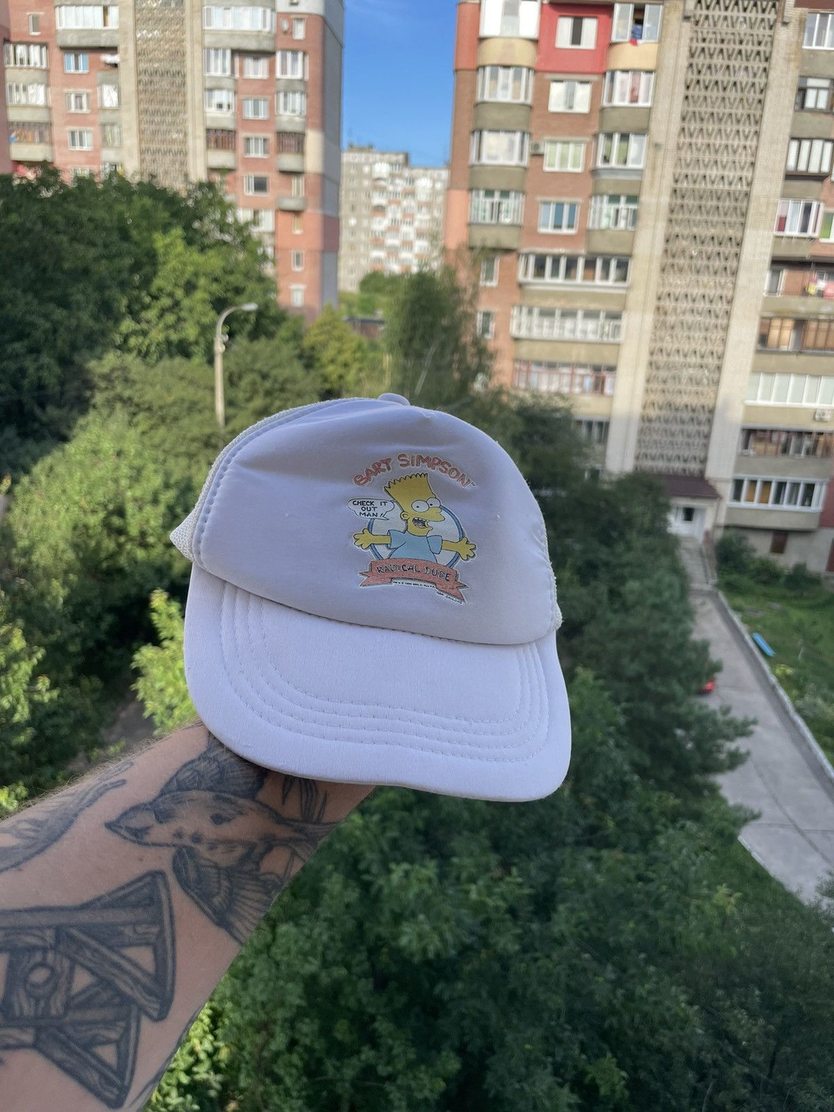 The Simpsons × Vintage Bart Simpson 1990 Vintage Cap Hats Size ONE SIZE - 1 Thumbnail