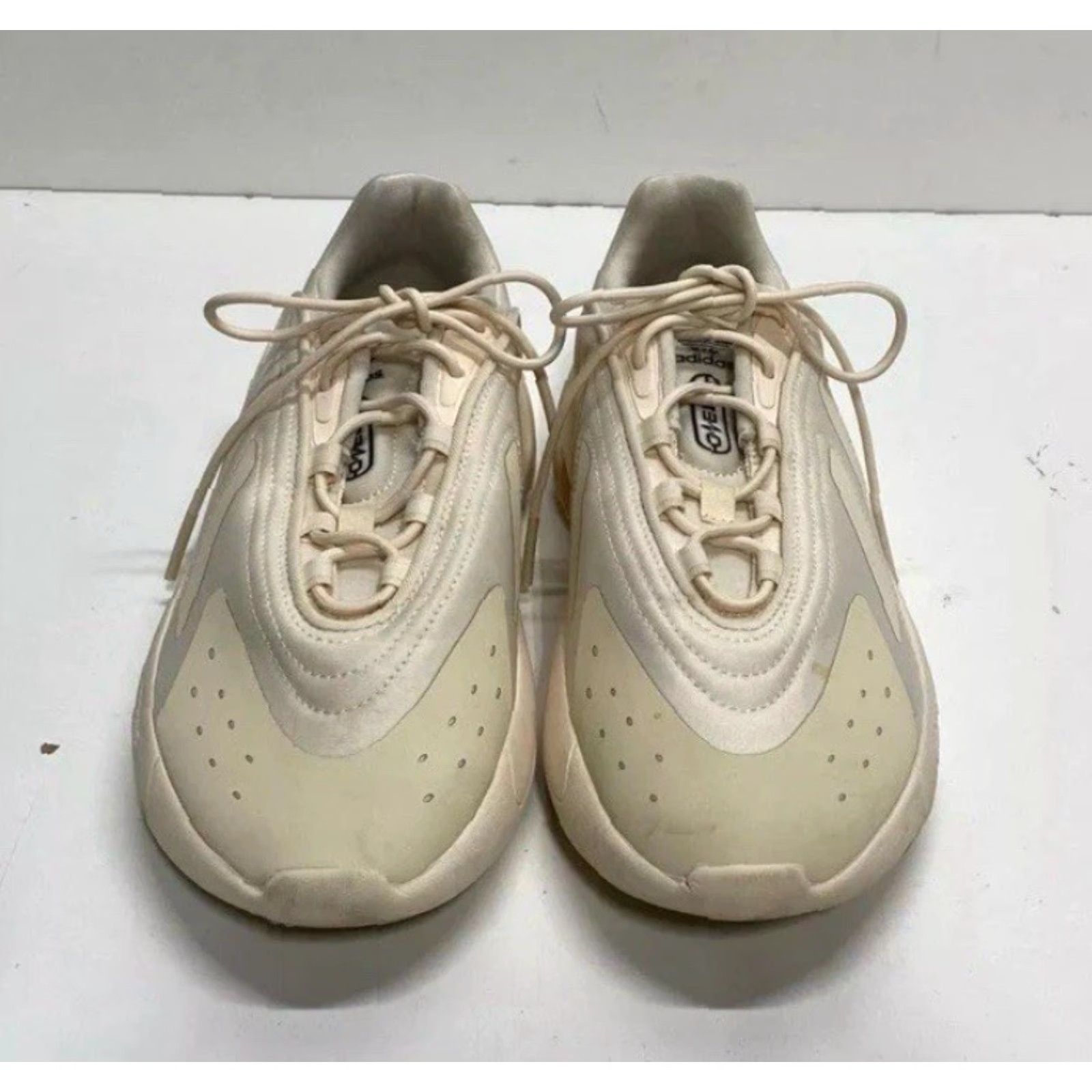 Adidas Women’s Adidas Originals Ozelia Triple Beige Ecru Tint Sneakers GV8992 Size 7 Size US 7 / IT 37 - 2 Thumbnail