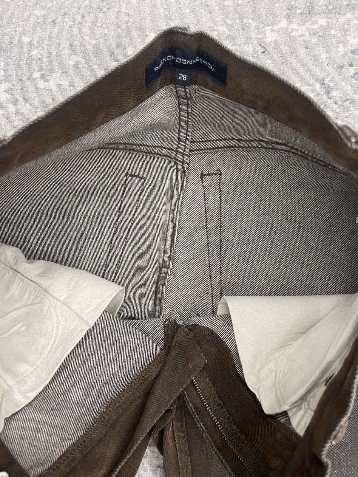 FCUK FCUK Flared Denim Pants Size US 28 / EU 44 - 10 Thumbnail