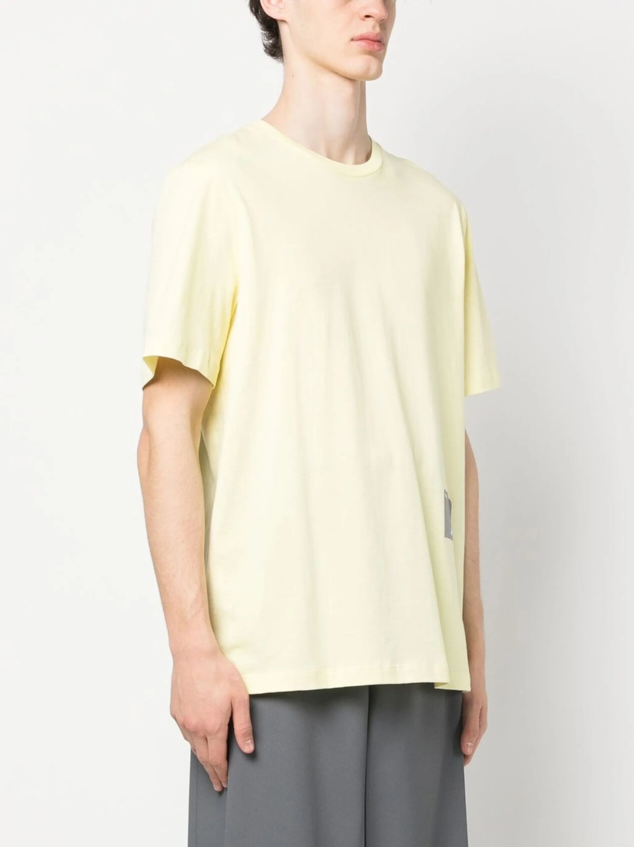 OAMC o1y0225 Logo Crewneck T-Shirt in Yellow Size US XL / EU 56 / 4 - 3 Thumbnail