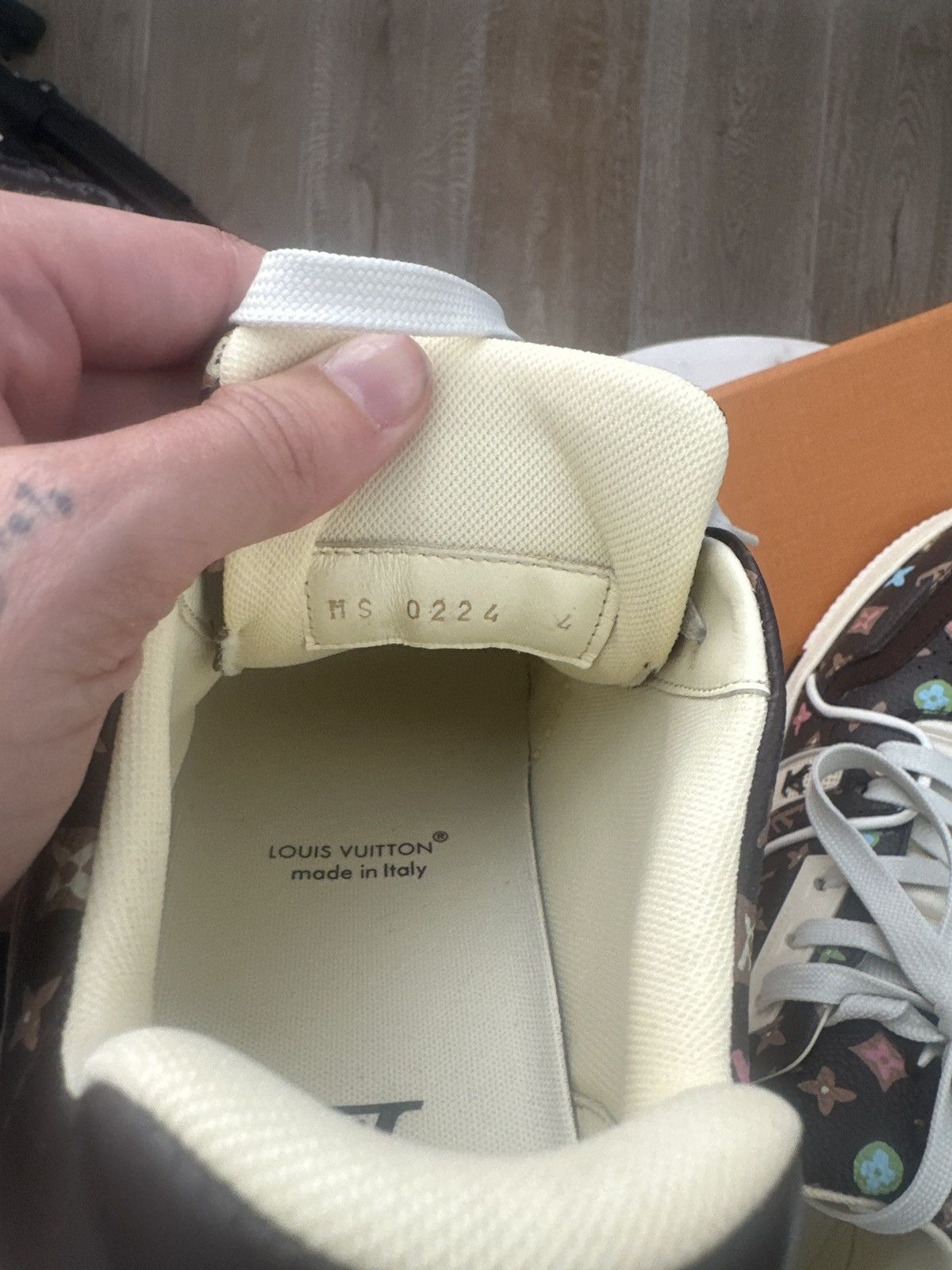 Louis Vuitton × Tyler The Creator Louis Vuitton by Tyler, the Creator LV Trainer Mocha Size US 6 / EU 39 - 8 Thumbnail