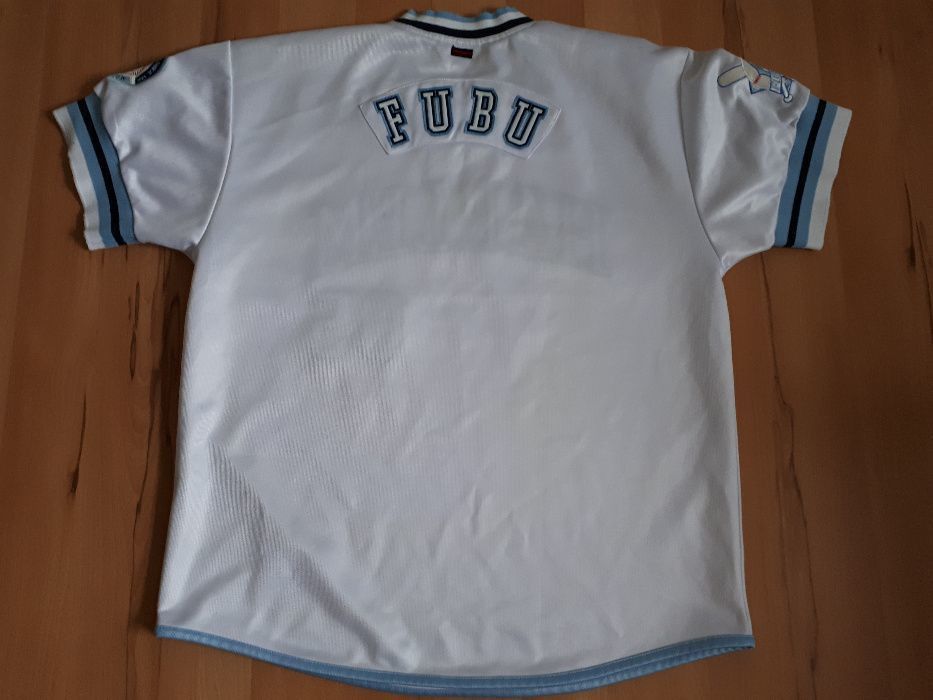 Fubu FUBU jersey, vintage HARLEM t-shirt New York, City Series L Size US L / EU 52-54 / 3 - 2 Thumbnail