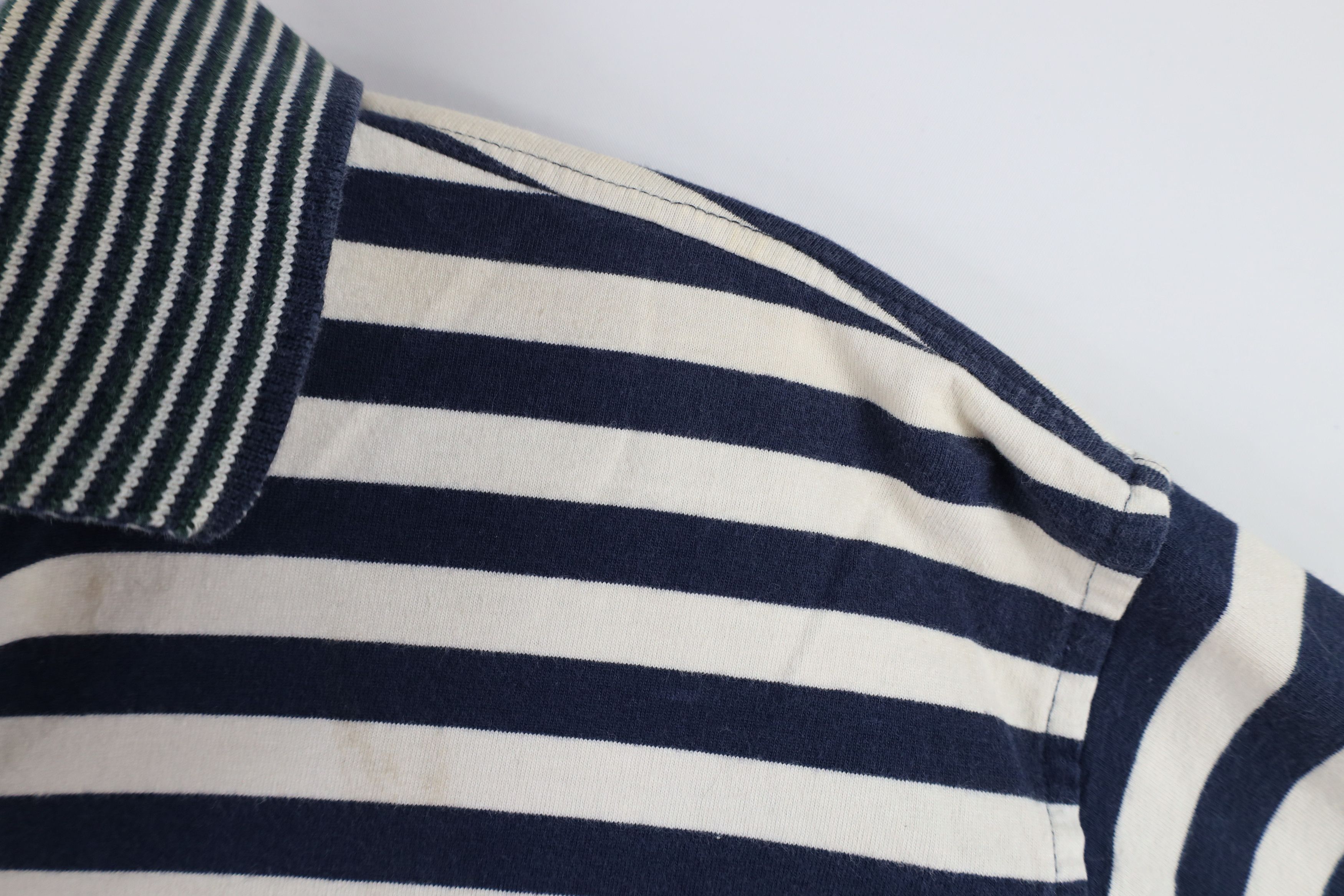 Tommy Hilfiger × Vintage Vintage 90s Tommy Hilfiger Distressed Tennis Polo Shirt Size US S / EU 44-46 / 1 - 11 Thumbnail