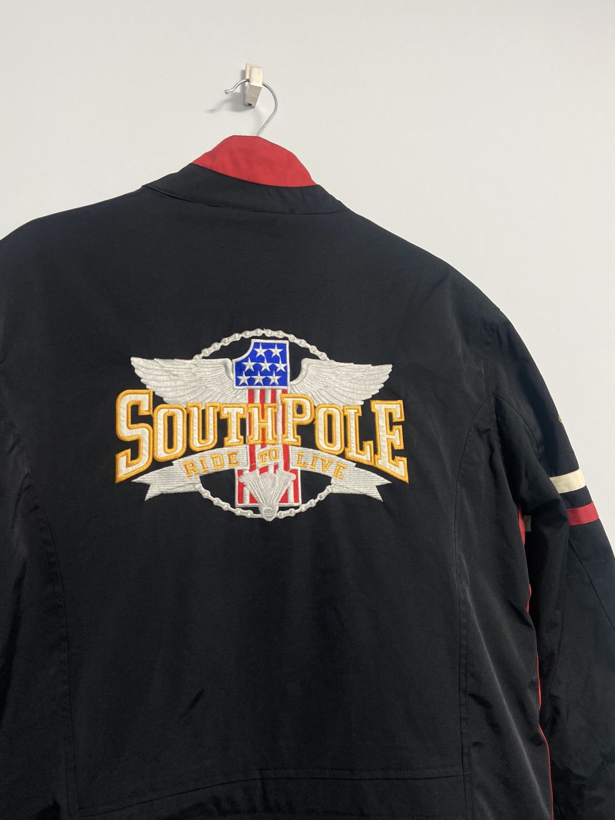 Southpole Southpole Vintage Moto Jacket Logo Harley Davidson Size US M / EU 48-50 / 2 - 12 Thumbnail